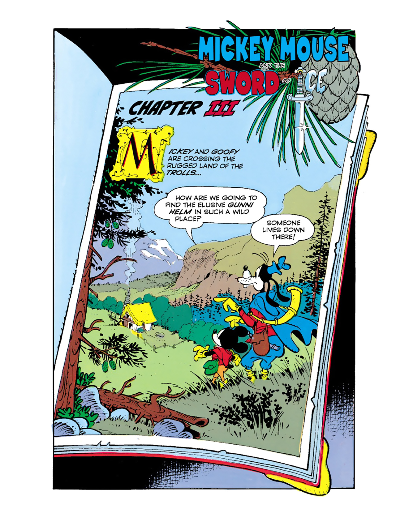Read online Mickey Mouse in the Sword of Ice comic -  Issue #3 - 2