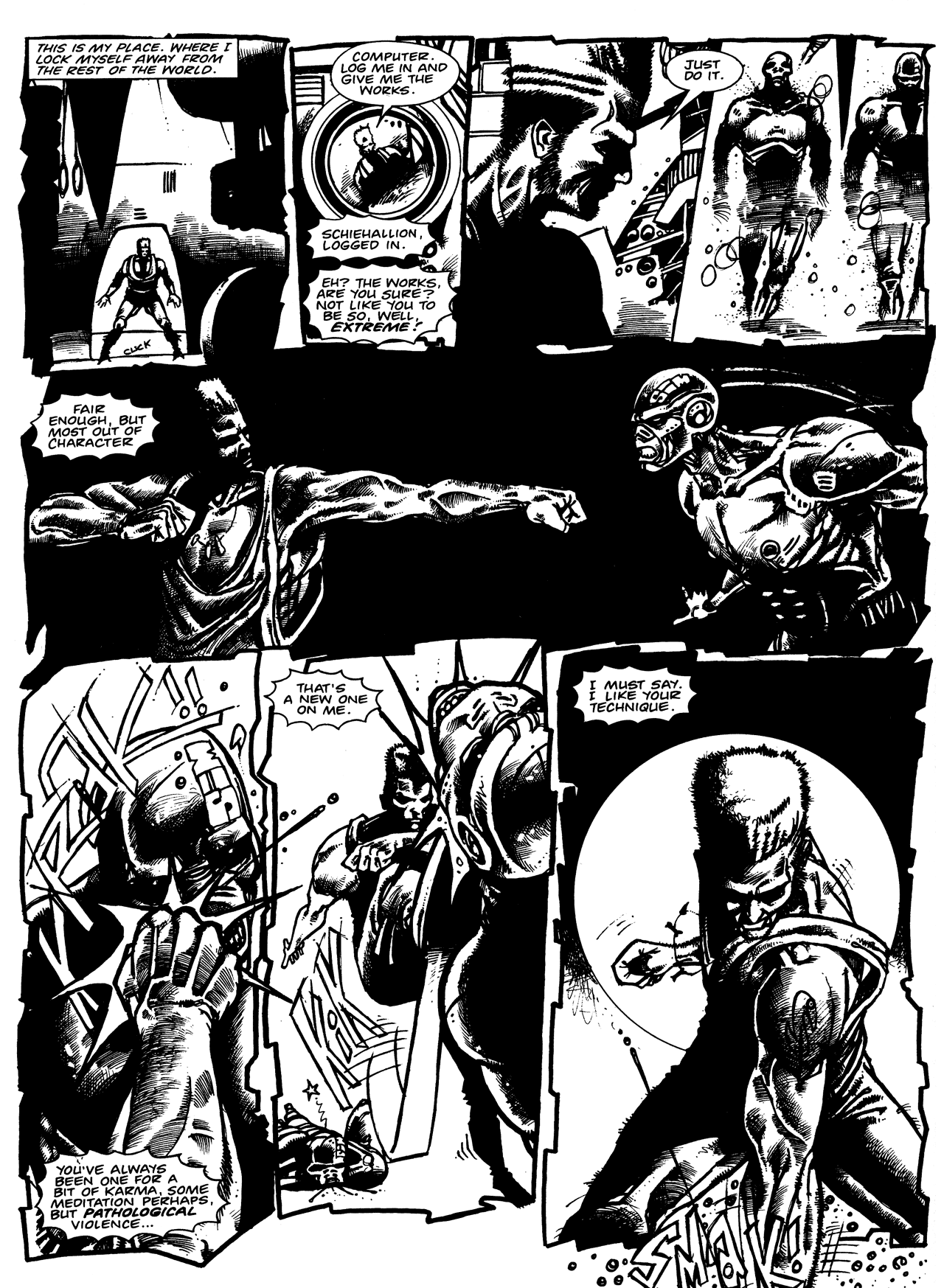 Read online Judge Dredd: The Megazine (vol. 2) comic -  Issue #45 - 16