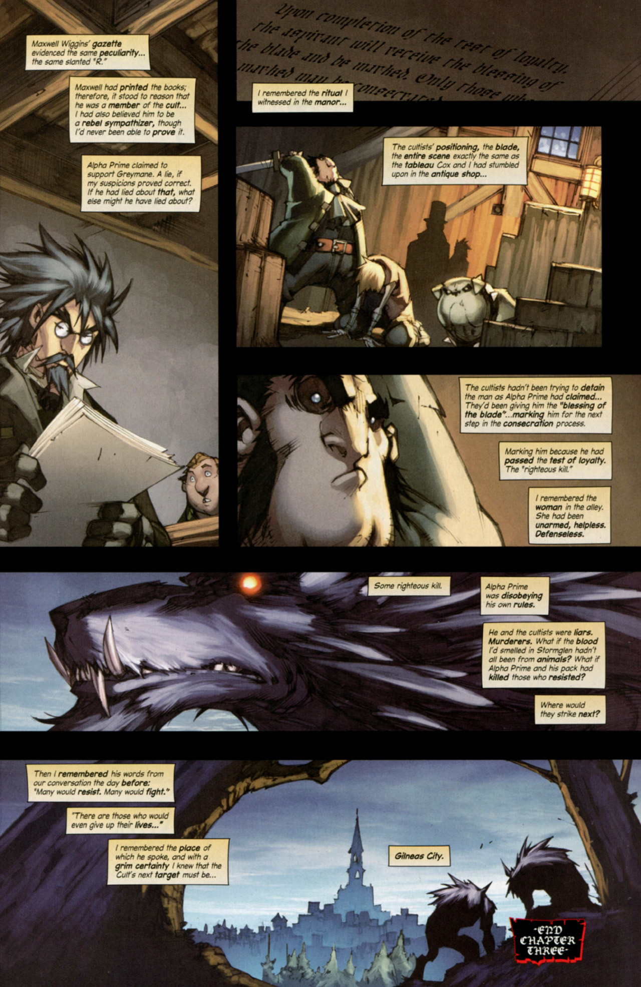 Read online World of Warcraft: Curse of the Worgen comic -  Issue #3 - 30