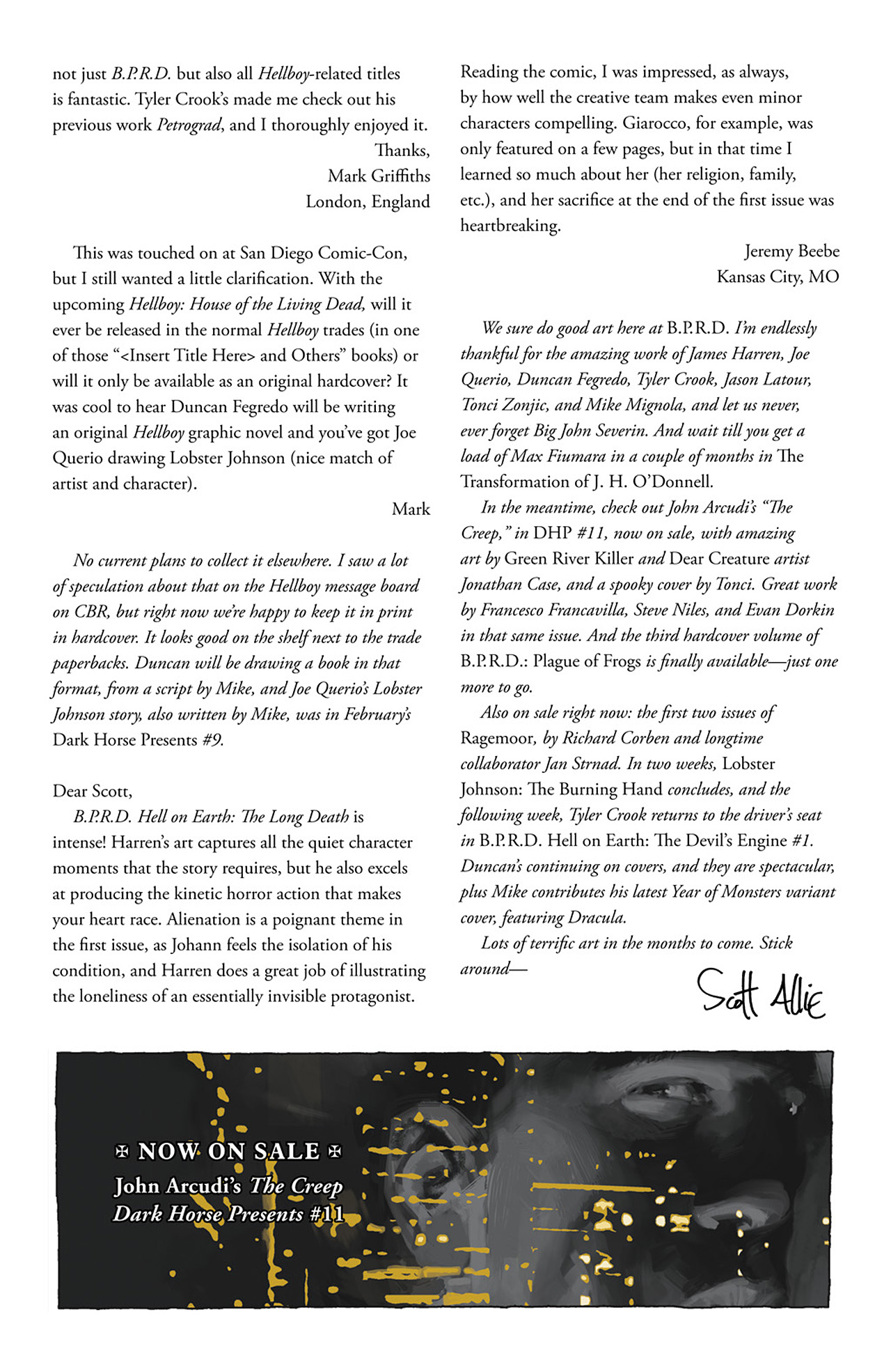 Read online B.P.R.D. Hell on Earth: The Pickens County Horror comic -  Issue #2 - 26