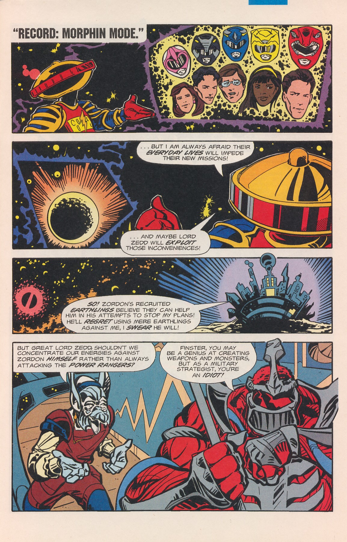 Read online Saban's Mighty Morphin Power Rangers (1994) comic -  Issue #6 - 5