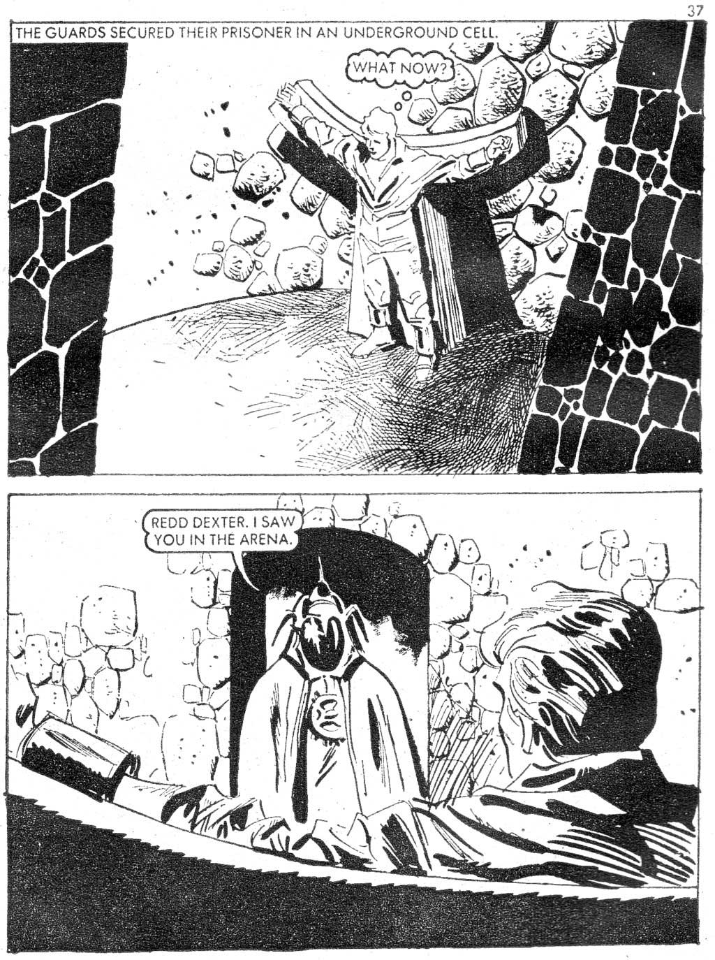 Read online Starblazer comic -  Issue #19 - 37