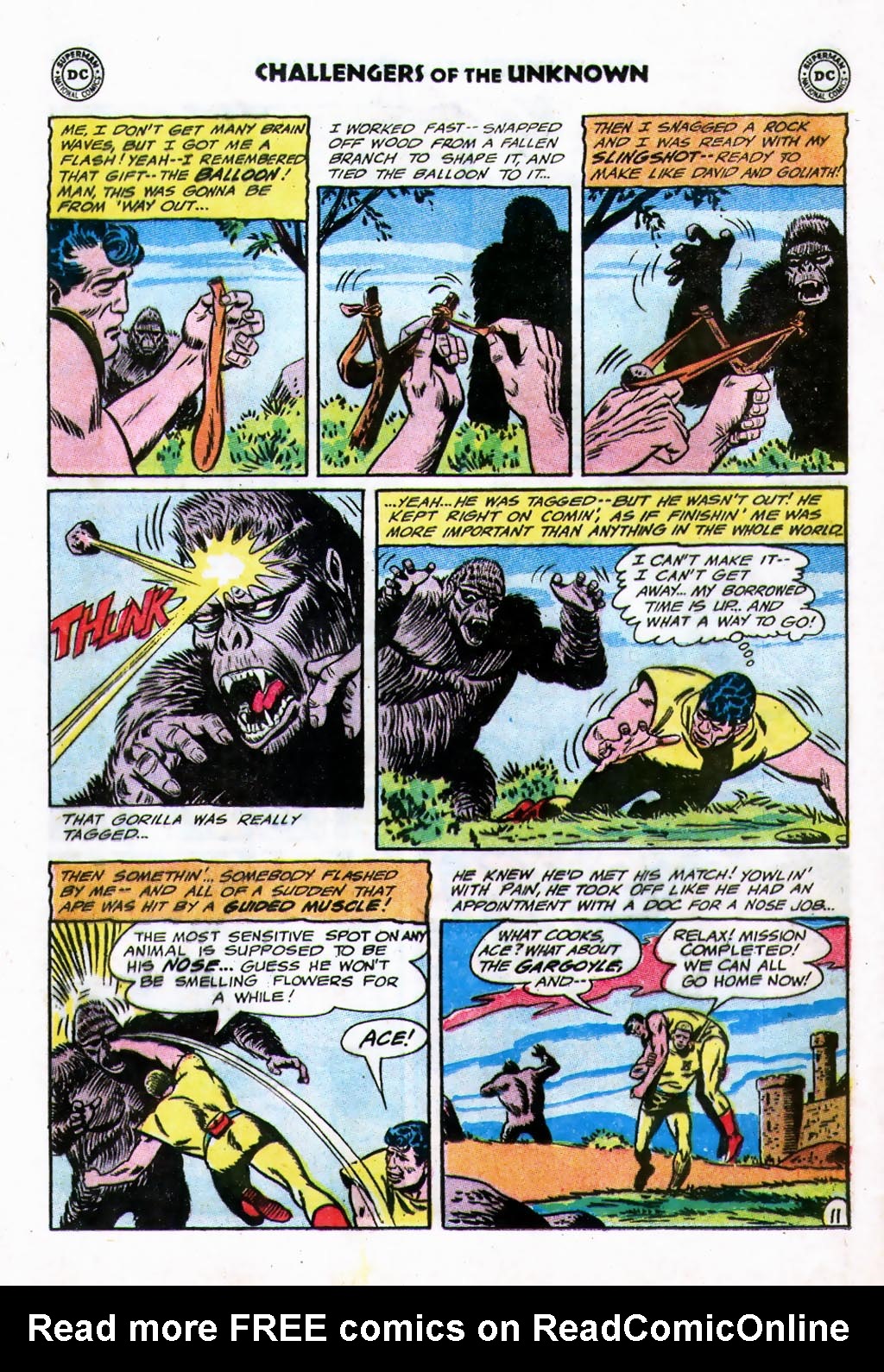 Read online Challengers of the Unknown (1958) comic -  Issue #46 - 32