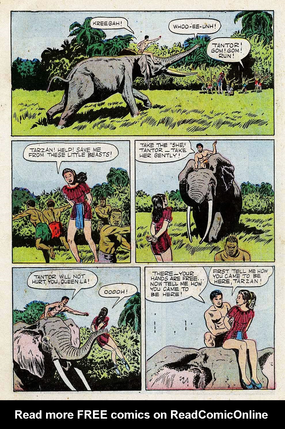 Read online Tarzan (1948) comic -  Issue #15 - 5