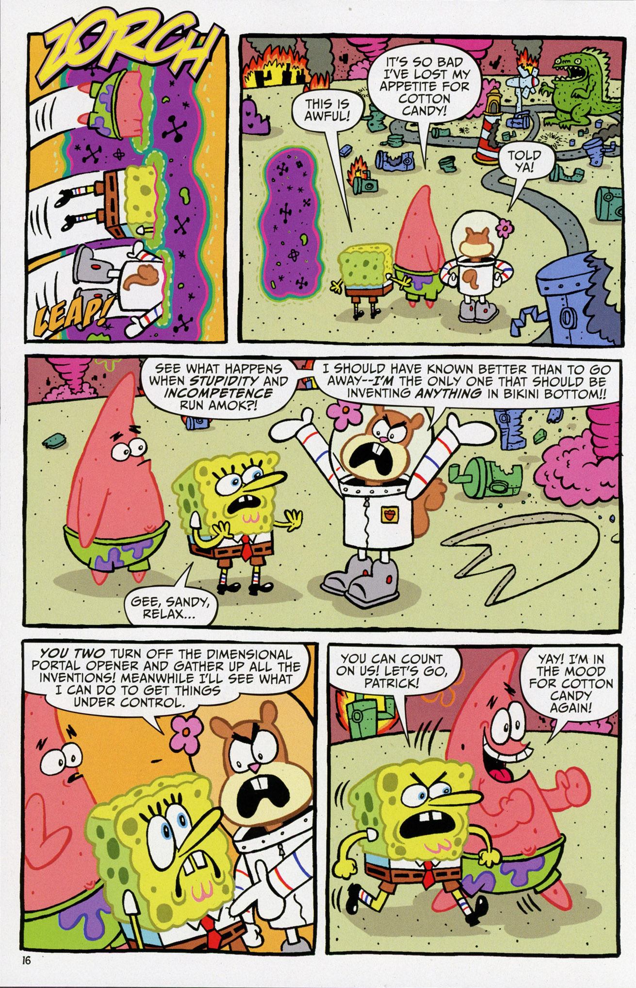 Read online SpongeBob Comics comic -  Issue #52 - 18