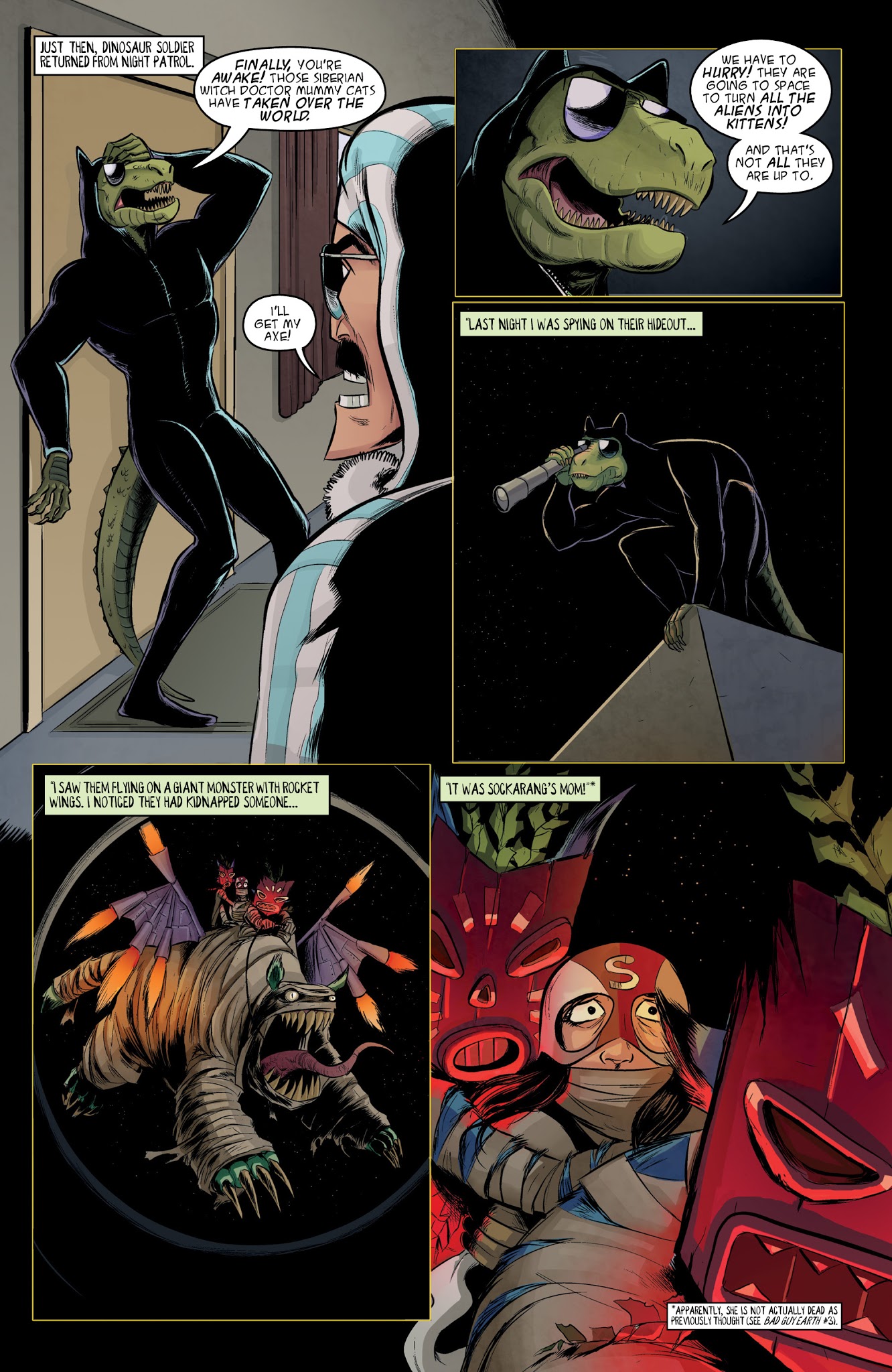 Read online Axe Cop comic -  Issue # TPB 5 - 43