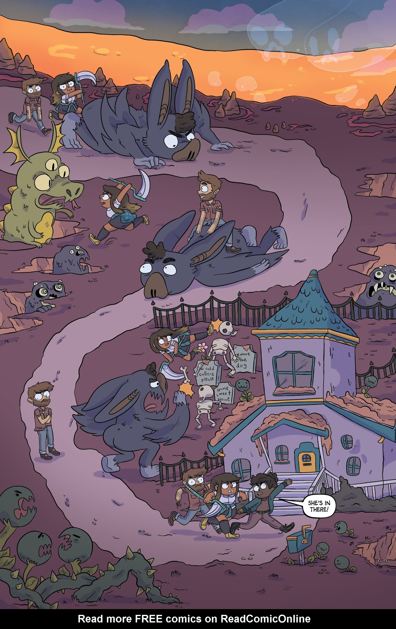 Read online Kim Reaper: Vampire Island comic -  Issue #4 - 17