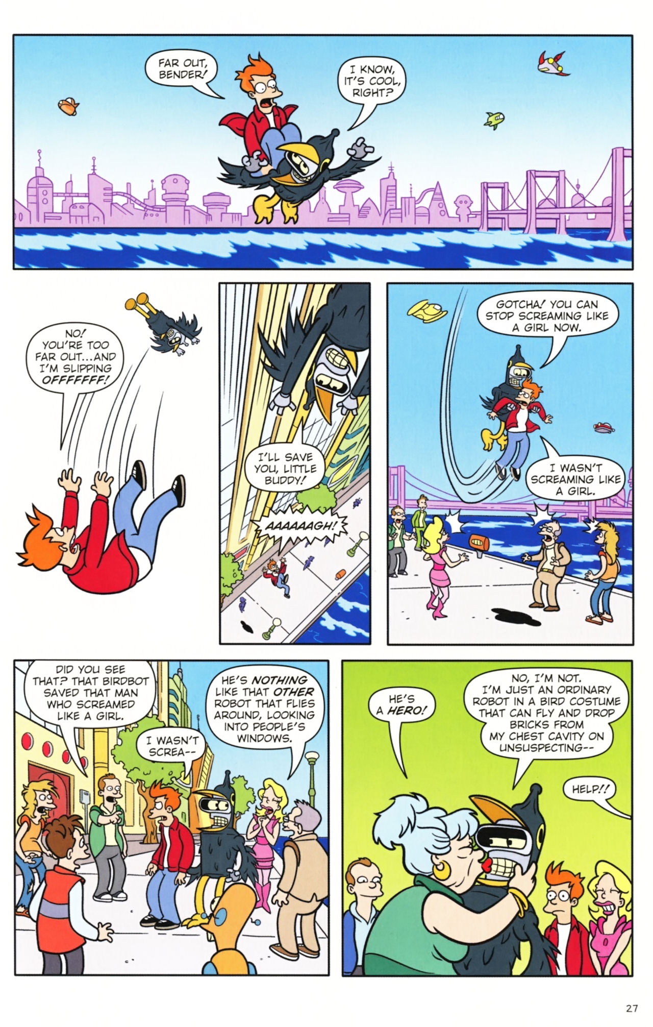 Read online Futurama Comics comic -  Issue #47 - 22
