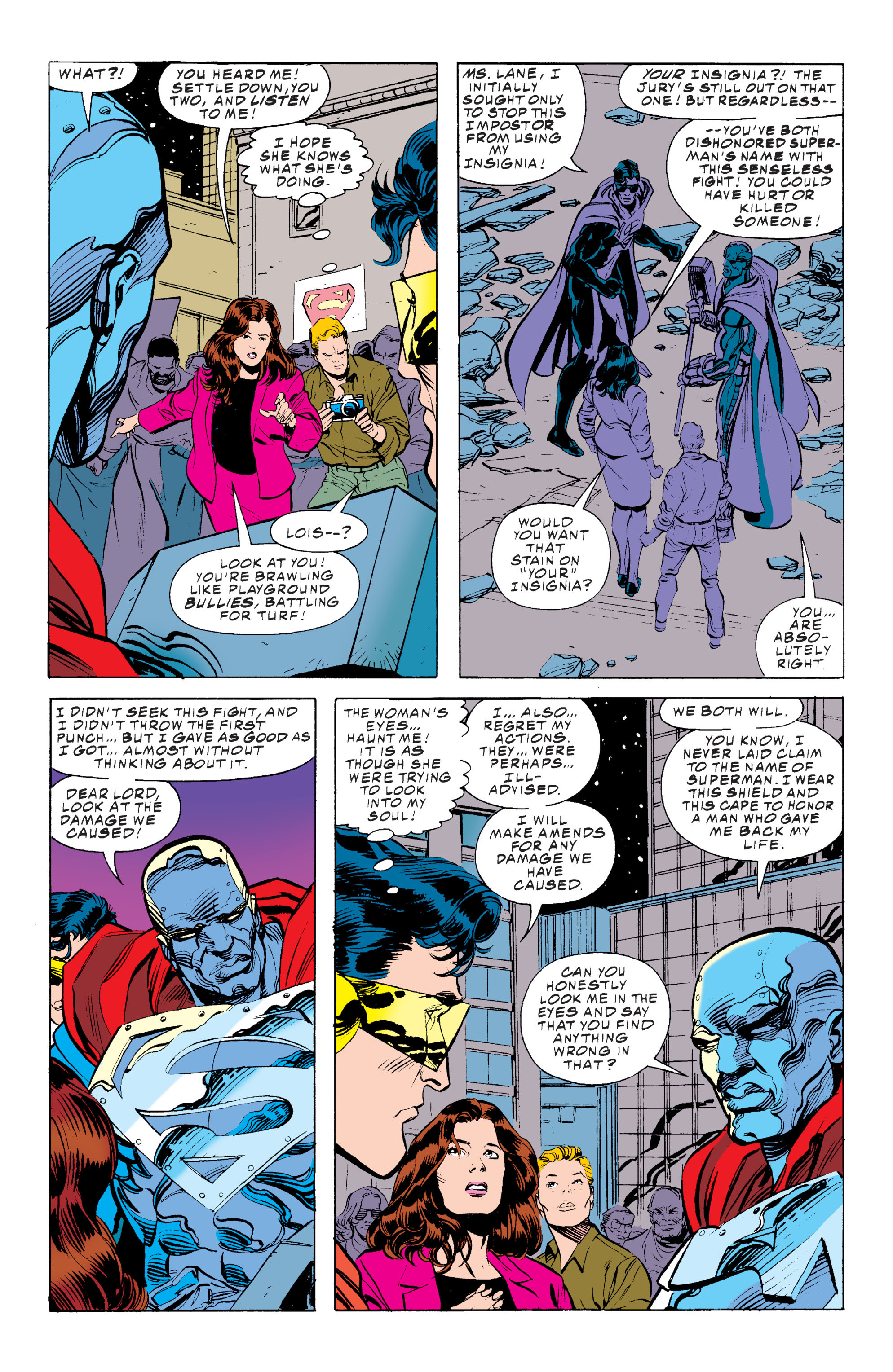 Read online Superman: The Return of Superman comic -  Issue # TPB 1 - 24