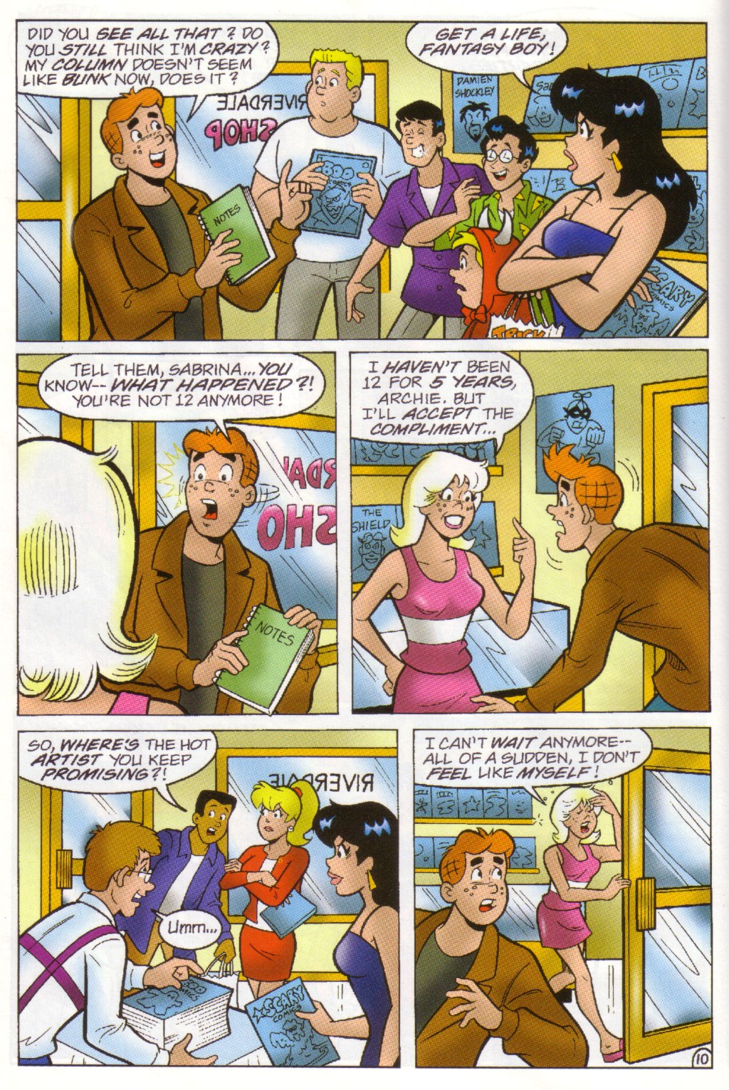 Read online Archie's Weird Mysteries 1999 comic -  Issue # Full - 11