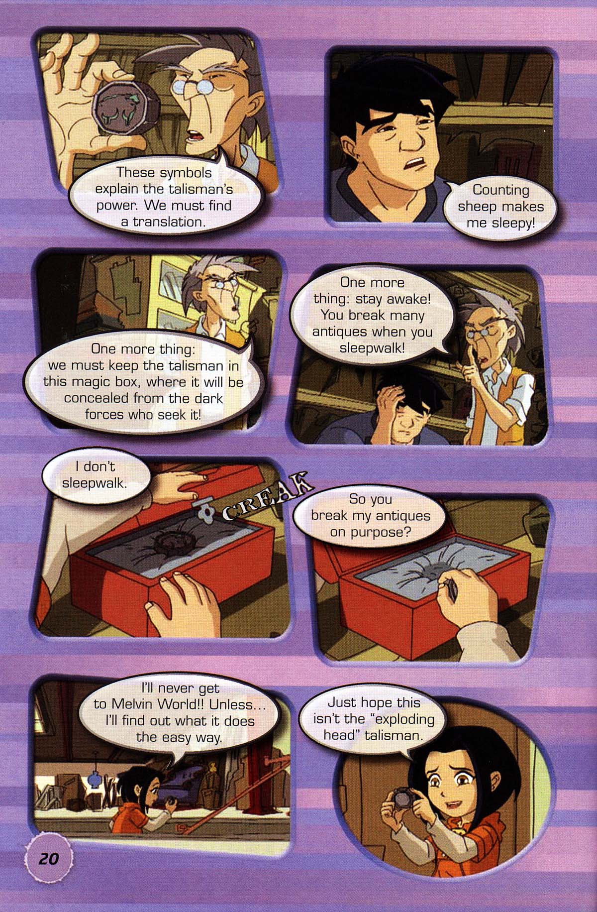 Read online Jackie Chan Adventures comic -  Issue # TPB 3 - 21