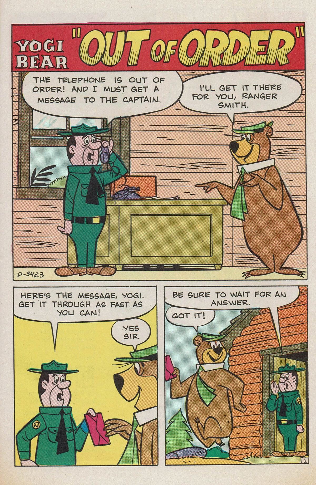 Read online Hanna Barbera Giant Size comic -  Issue #3 - 3