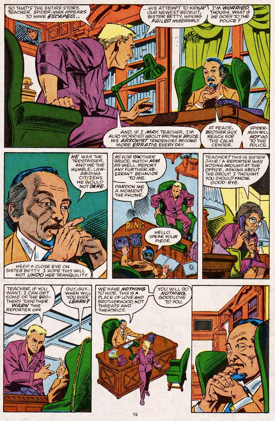 Read online Web of Spider-Man (1985) comic -  Issue #41 - 13