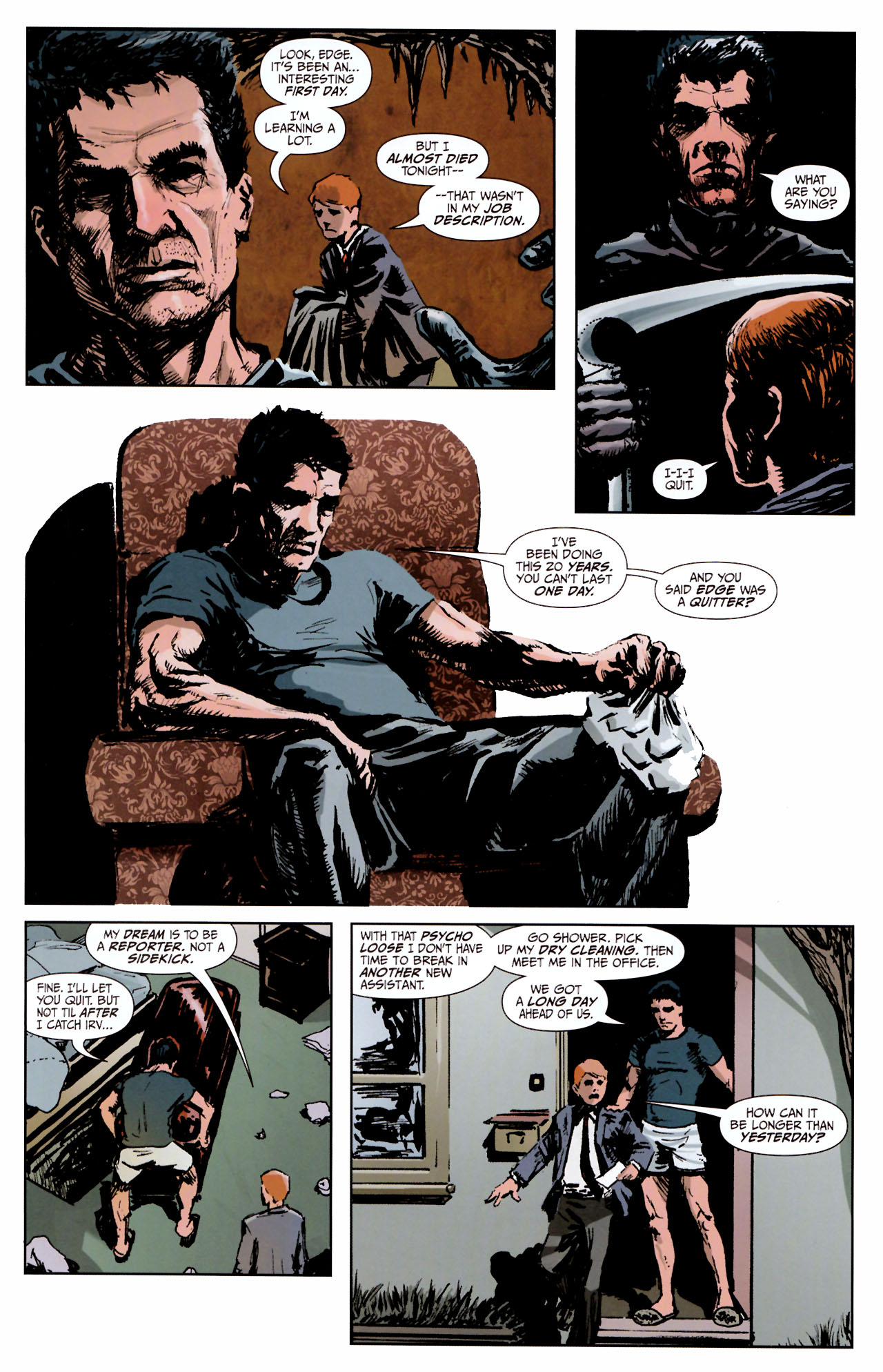 Read online Caped comic -  Issue #2 - 8