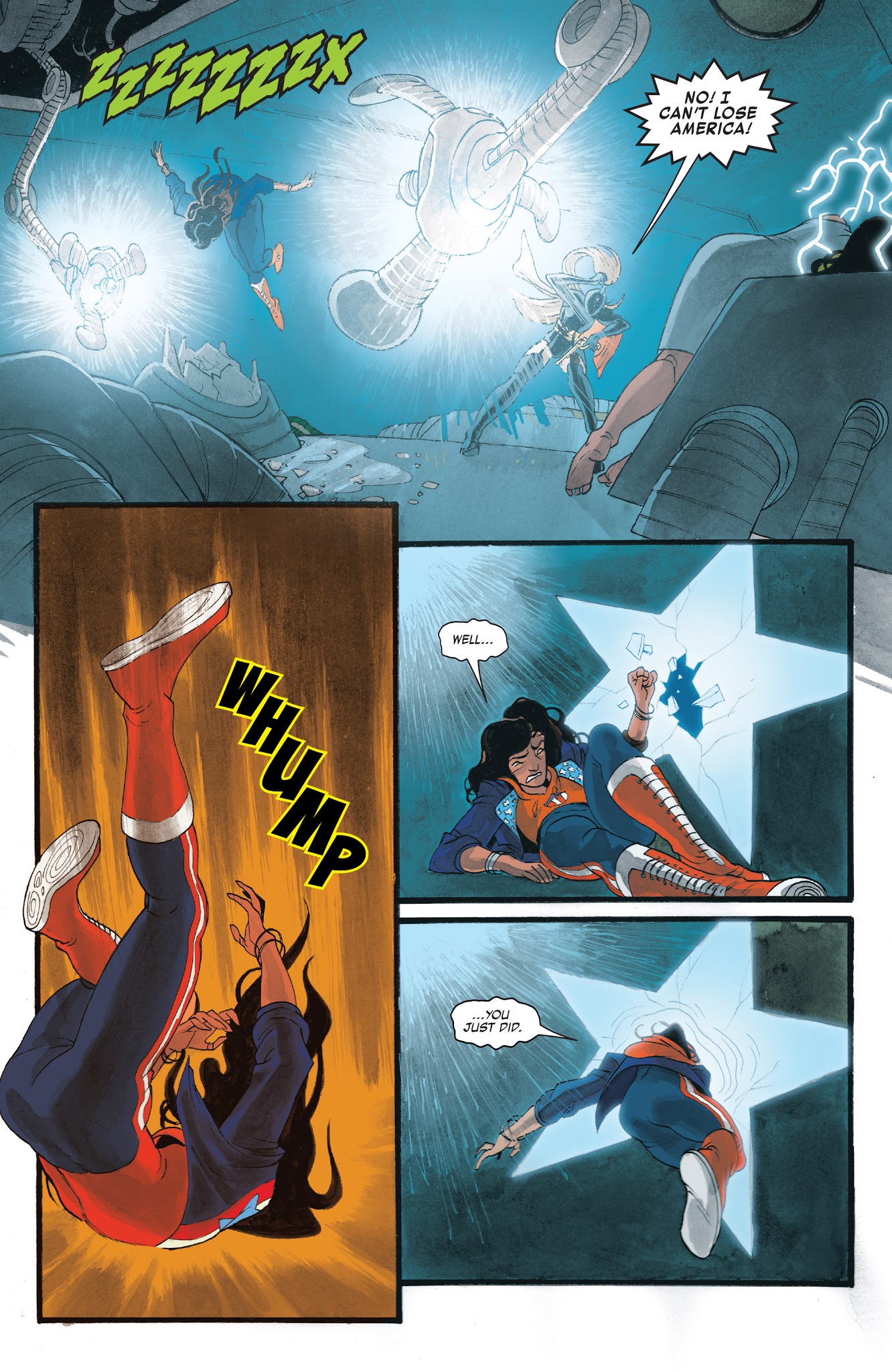 Read online America (2017) comic -  Issue #9 - 17