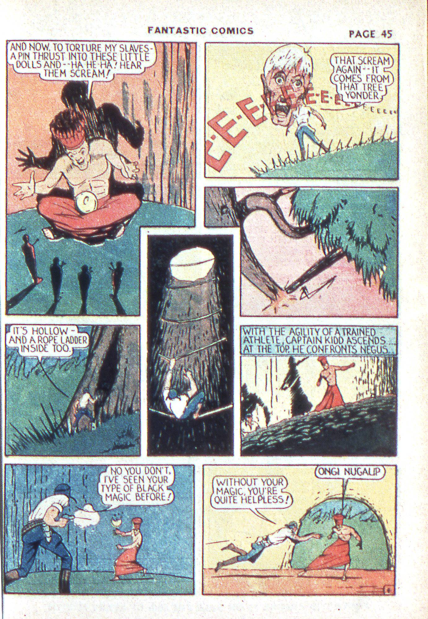 Read online Fantastic Comics comic -  Issue #3 - 47