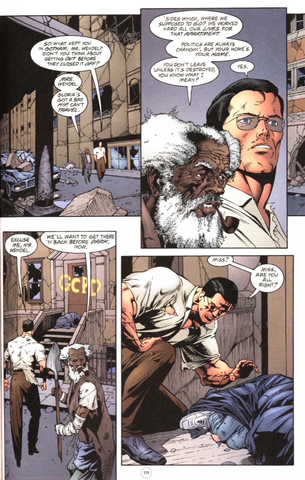 Read online Batman: No Man's Land comic -  Issue # TPB 4 - 126