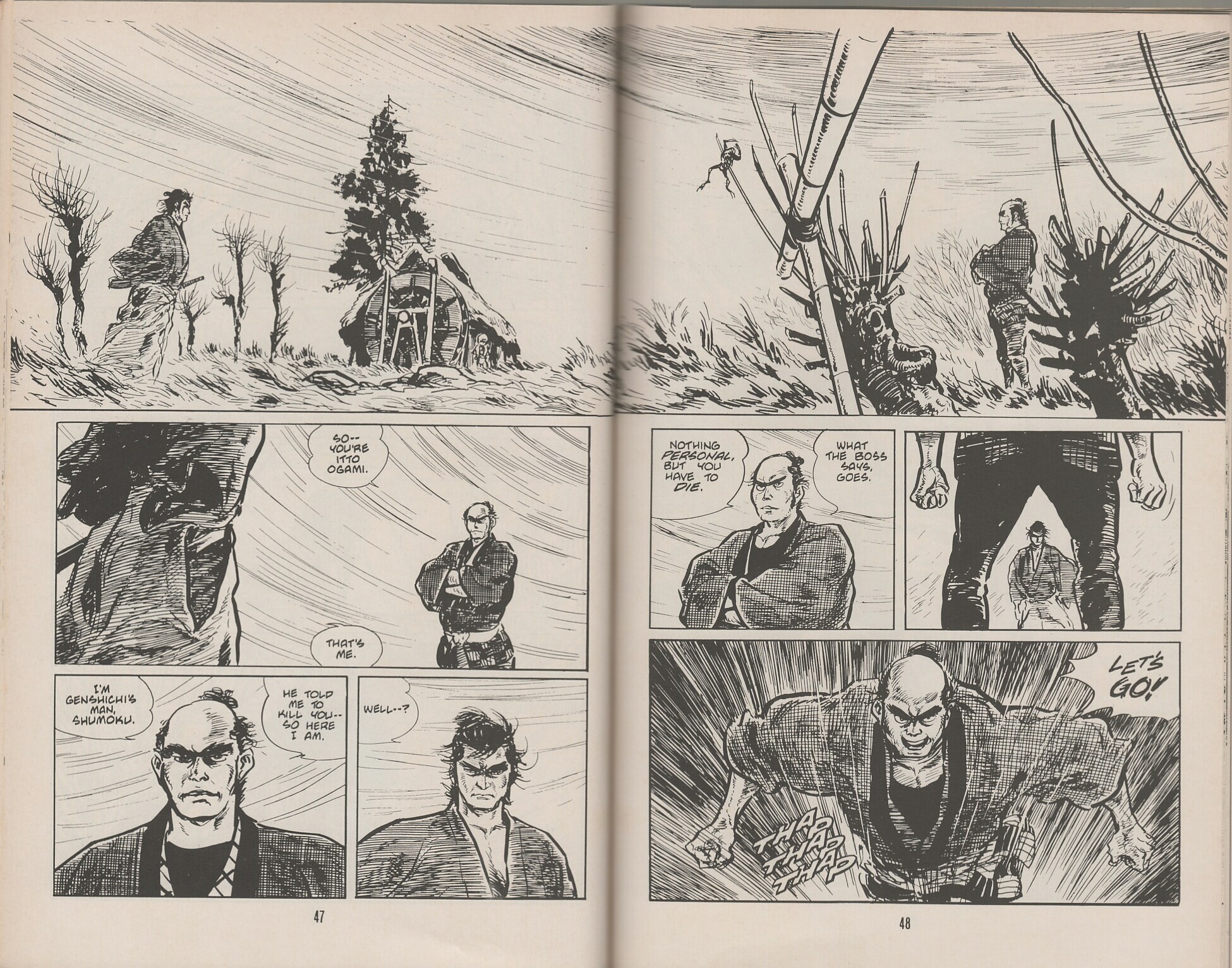 Read online Lone Wolf and Cub comic -  Issue #9 - 55