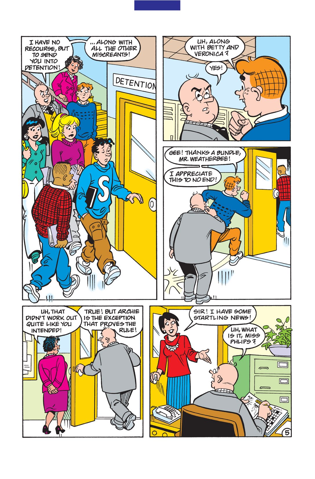 Read online Archie (1960) comic -  Issue #547 - 6
