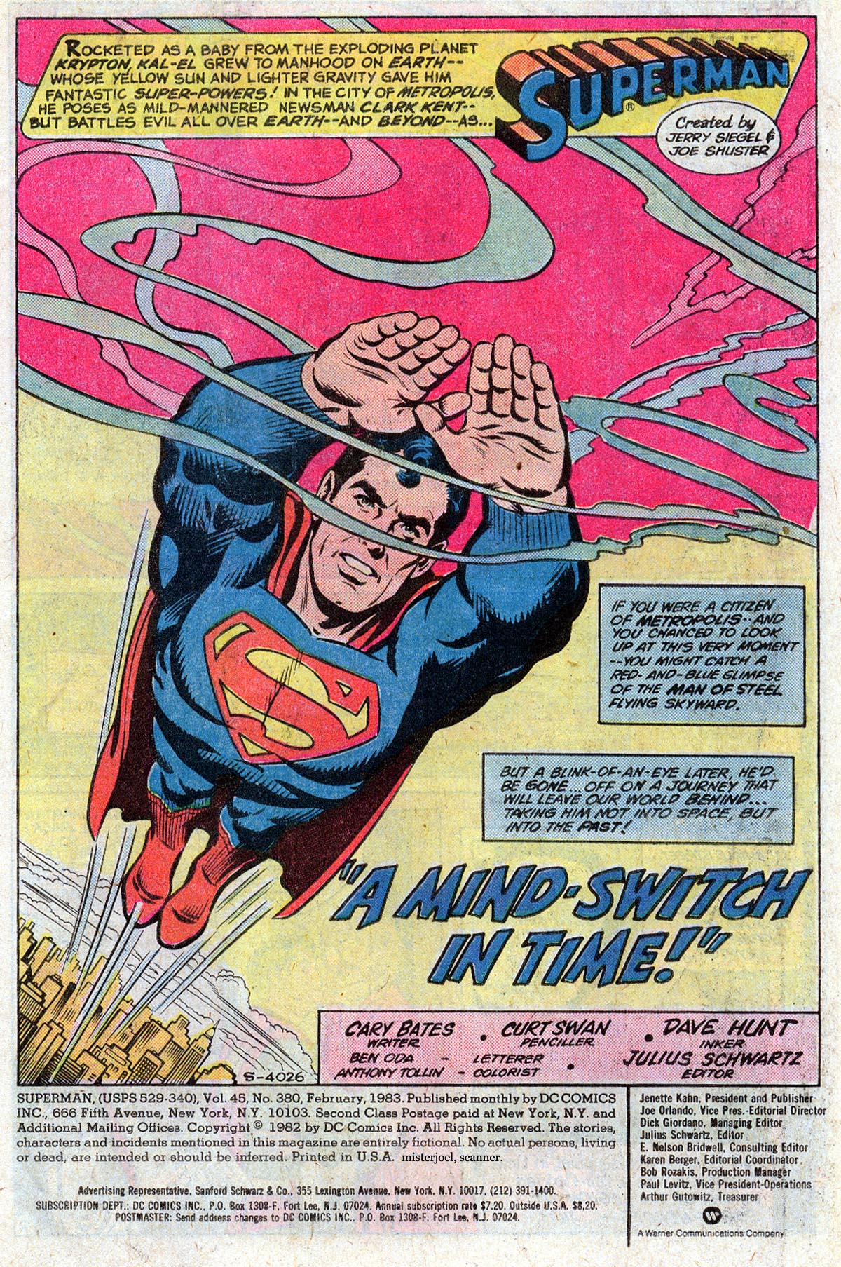 Read online Superman (1939) comic -  Issue #380 - 2