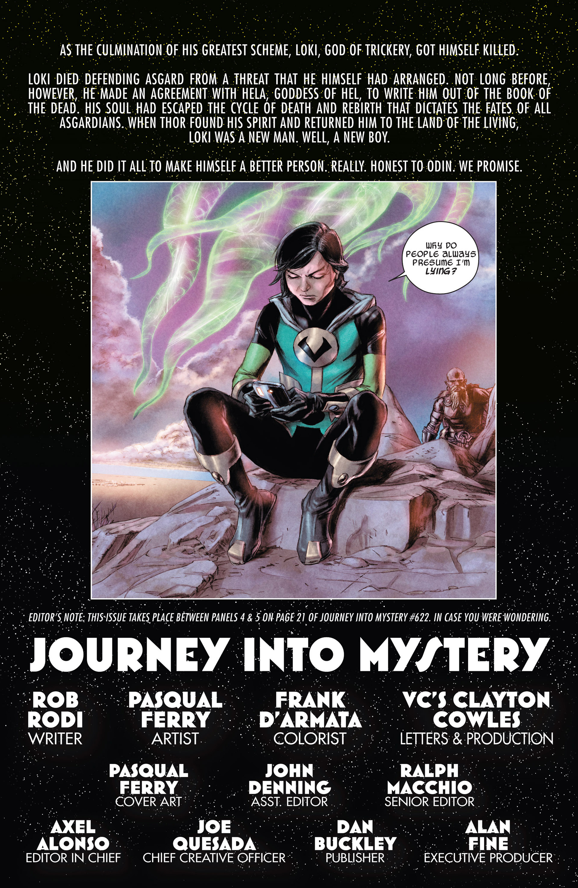 Read online Journey into Mystery (2011) comic -  Issue #626.1 - 2