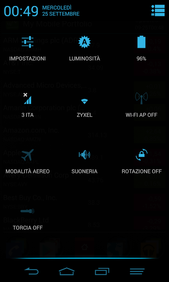 Blue Infinitum Theme – Light v4.3.3 APK Personalization Apps Free Download 