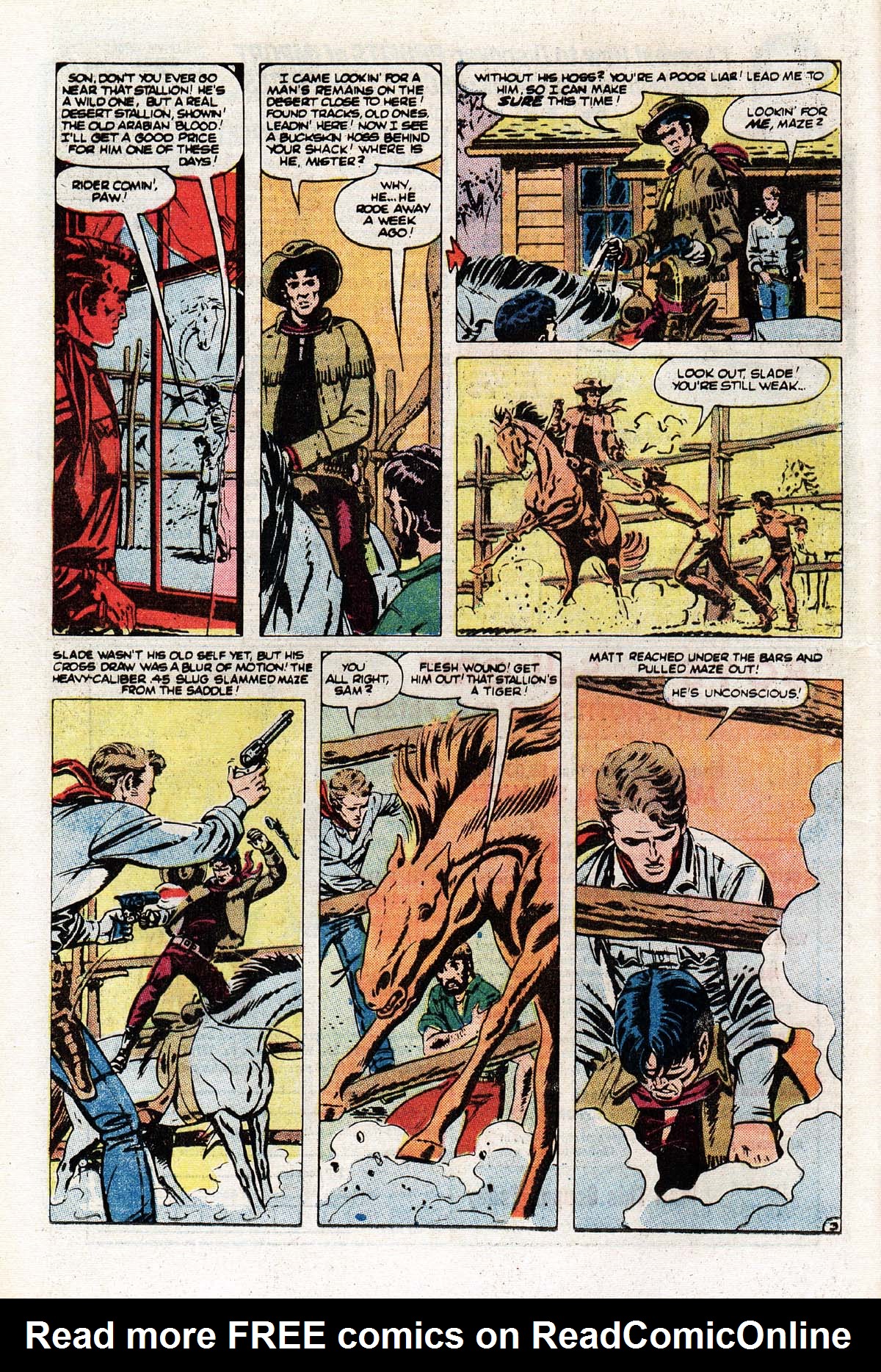 Read online The Mighty Marvel Western comic -  Issue #30 - 9