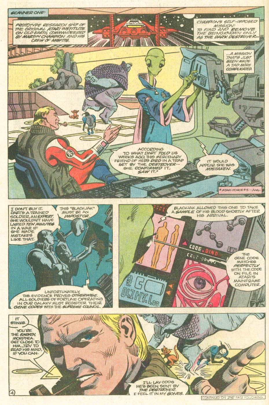 Read online Atari Force (1984) comic -  Issue #10 - 6