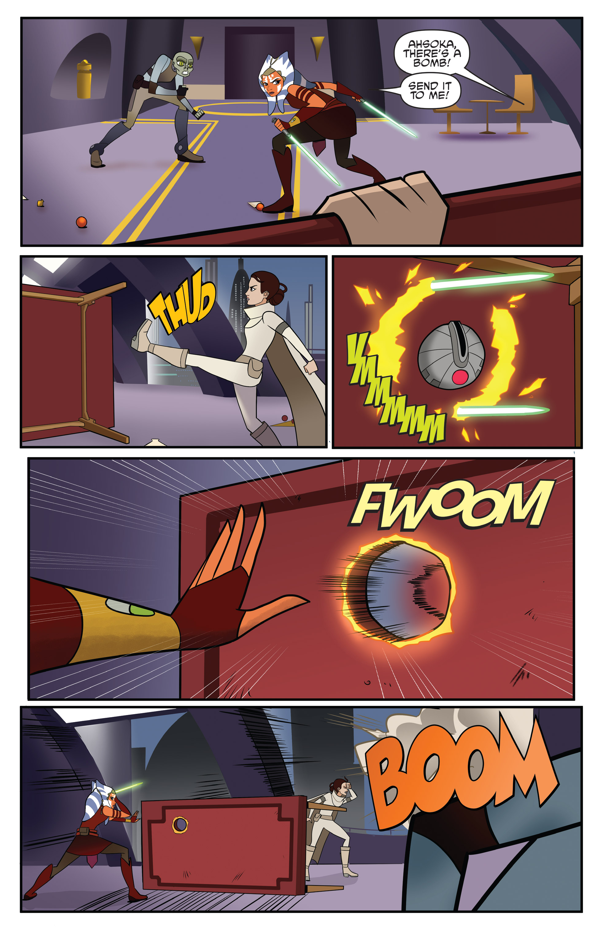 Read online Star Wars Forces of Destiny-Ahsoka & Padmé comic -  Issue # Full - 19