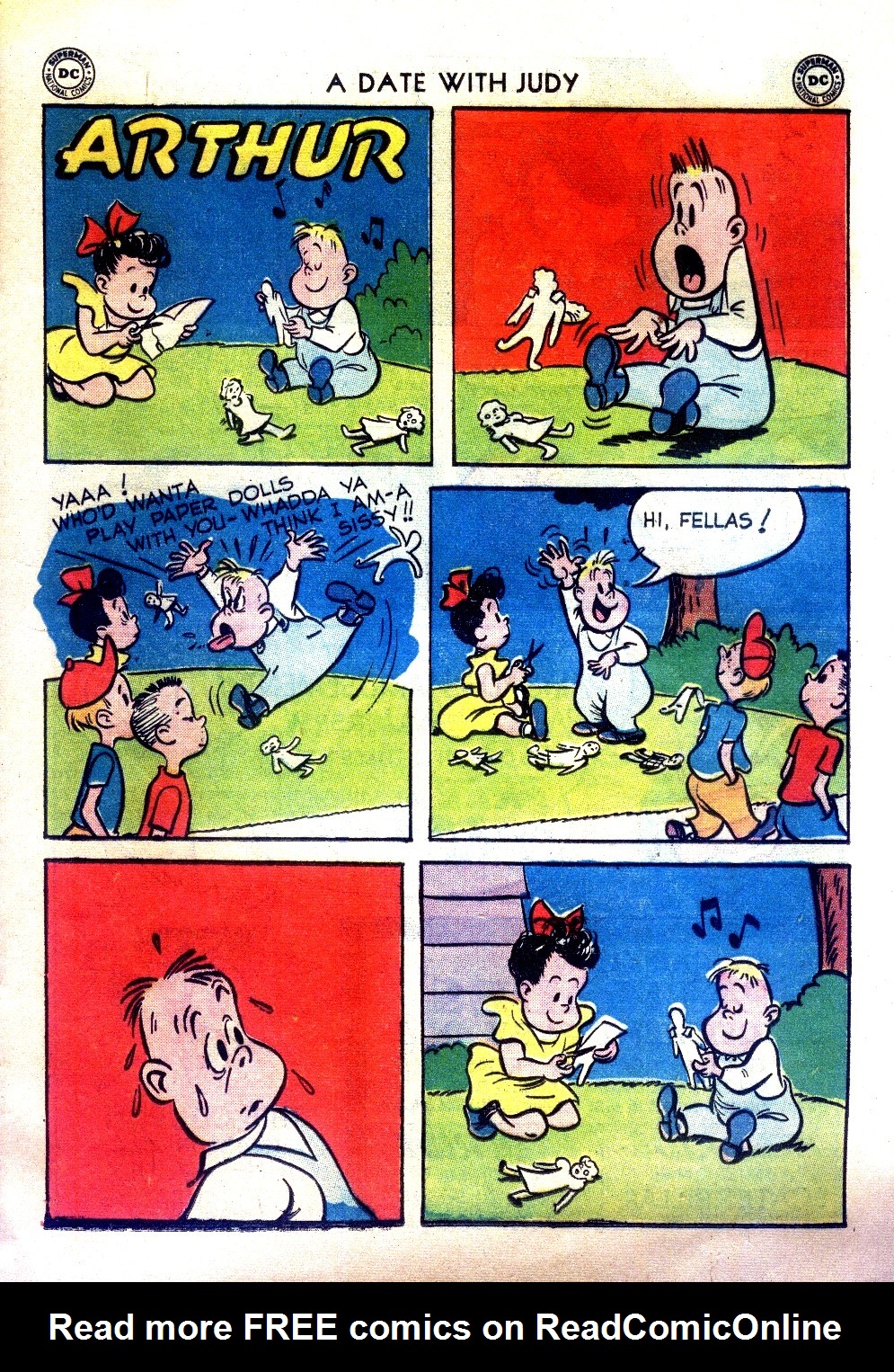 Read online A Date with Judy comic -  Issue #65 - 25