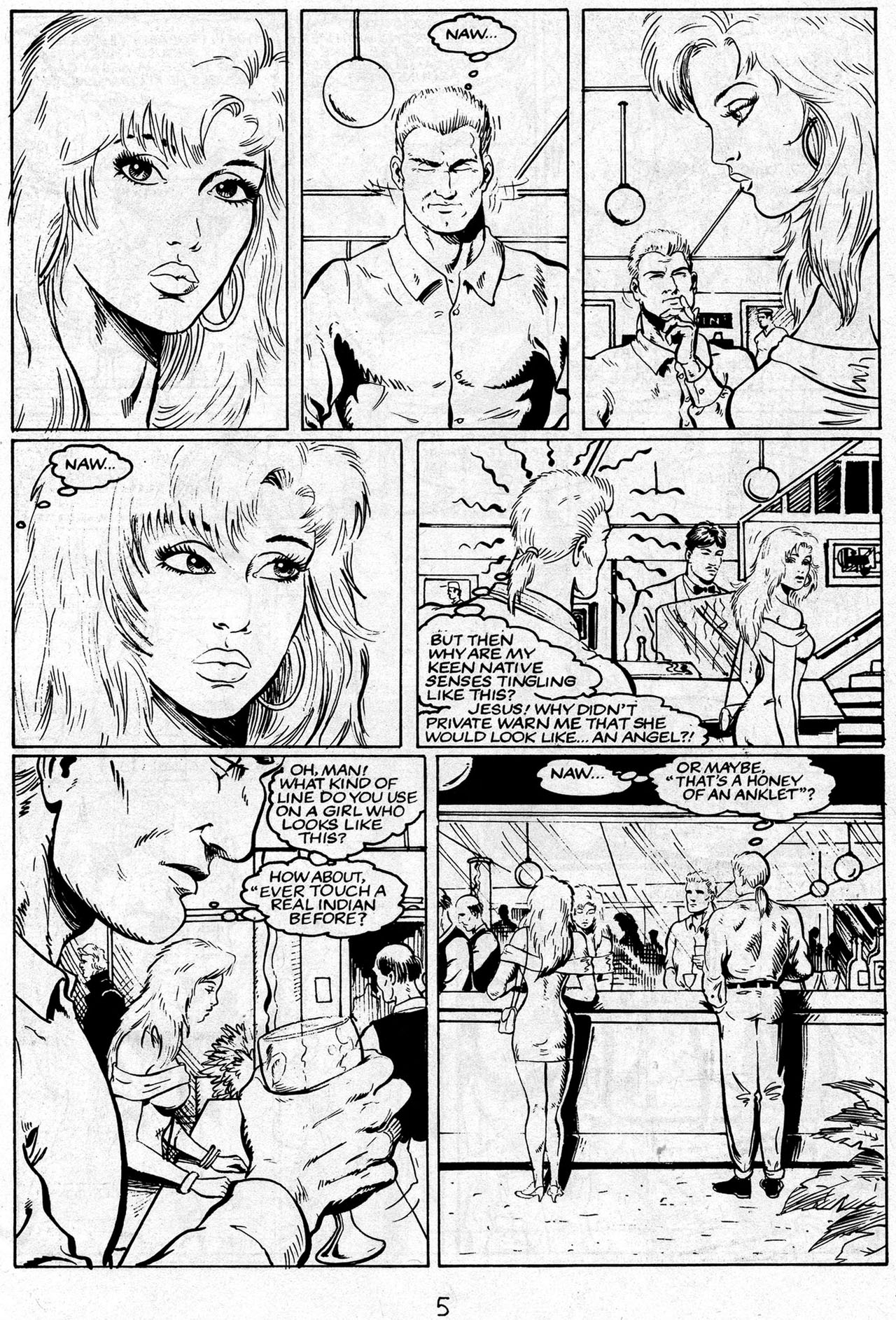 Read online Apache Dick comic -  Issue #1 - 7