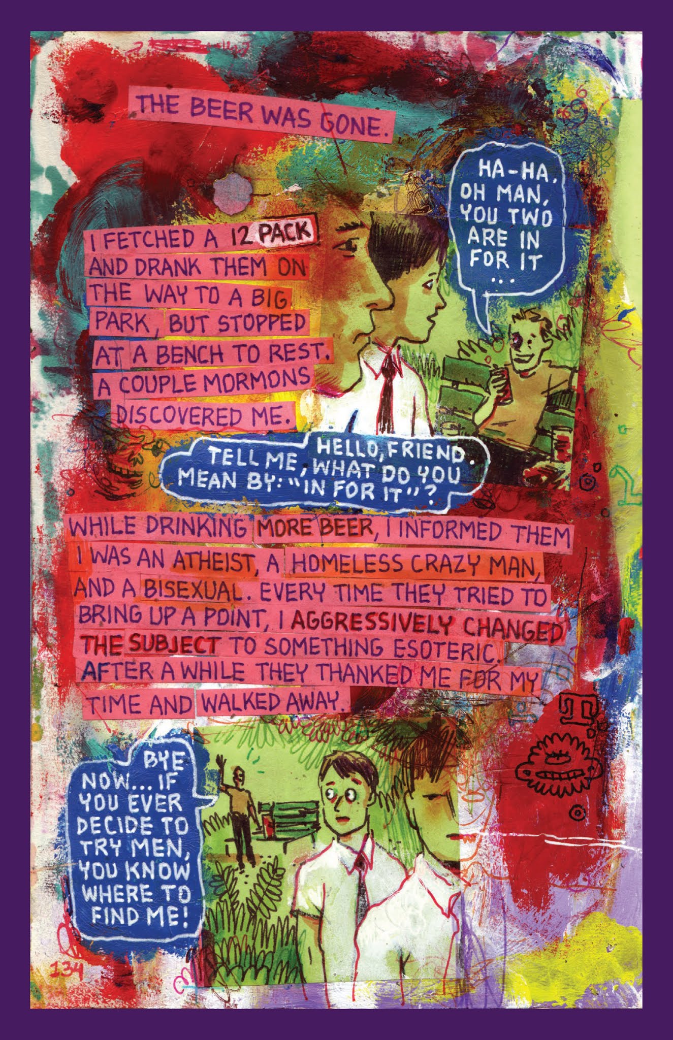 Read online Lovf: An Illustrated Vision Quest of A Man Losing His Mind comic -  Issue # TPB (Part 2) - 40