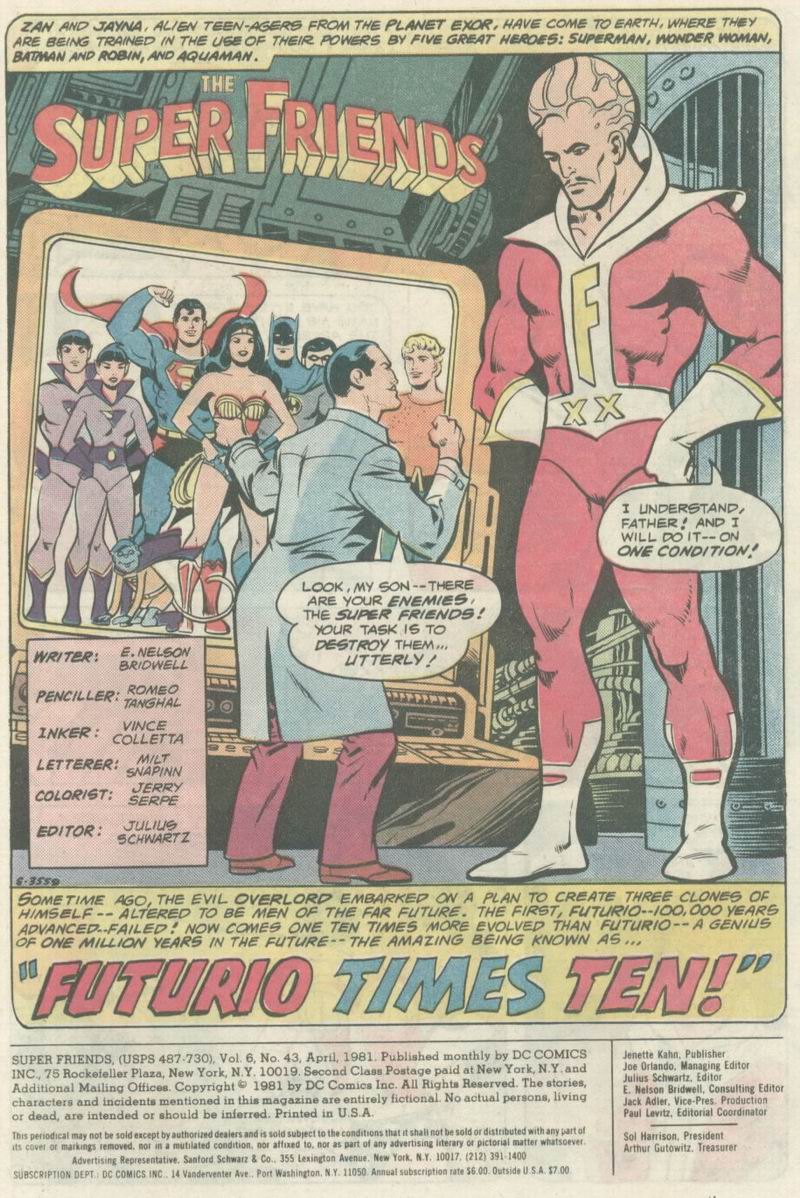 Read online The Super Friends comic -  Issue #43 - 2