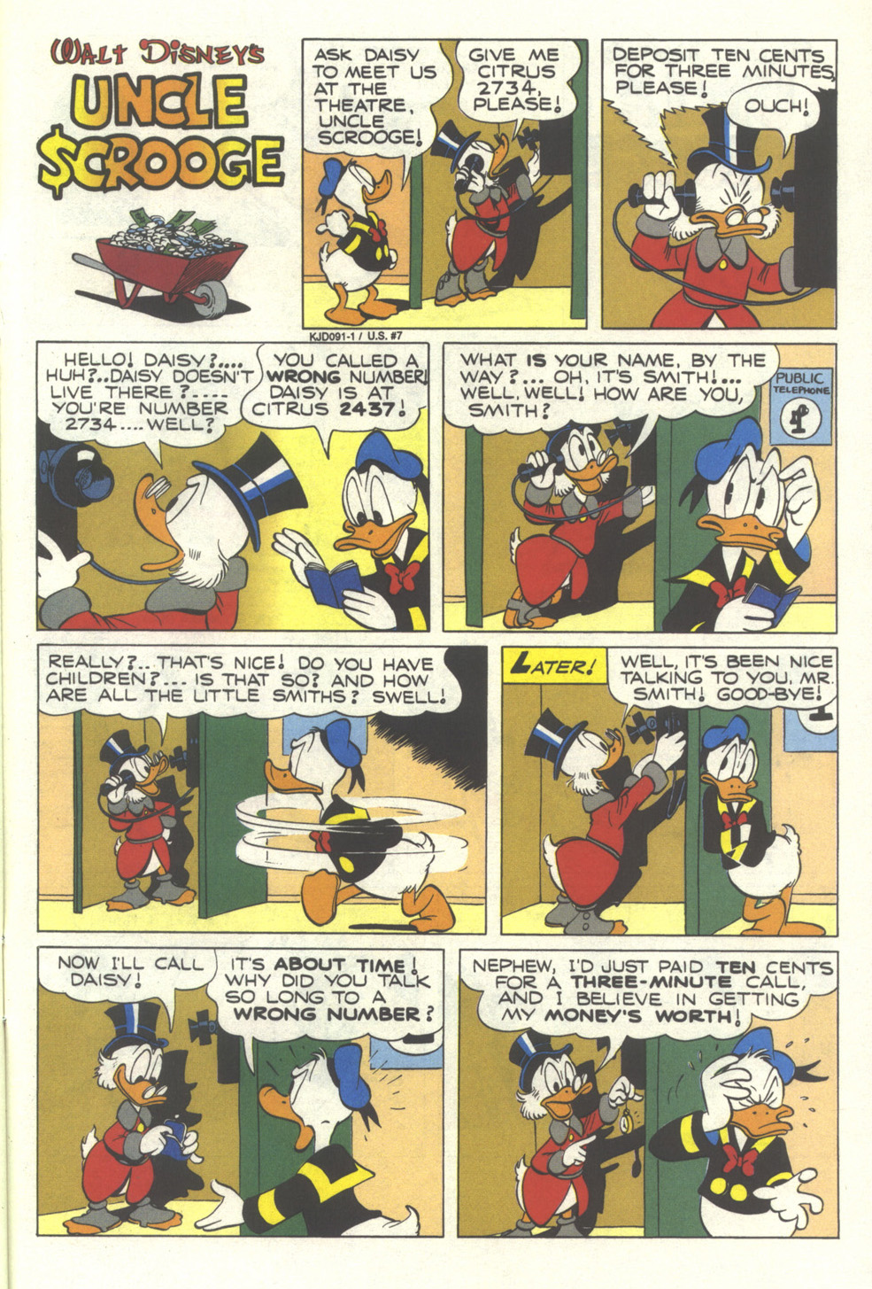 Read online Donald Duck Adventures comic -  Issue #31 - 31