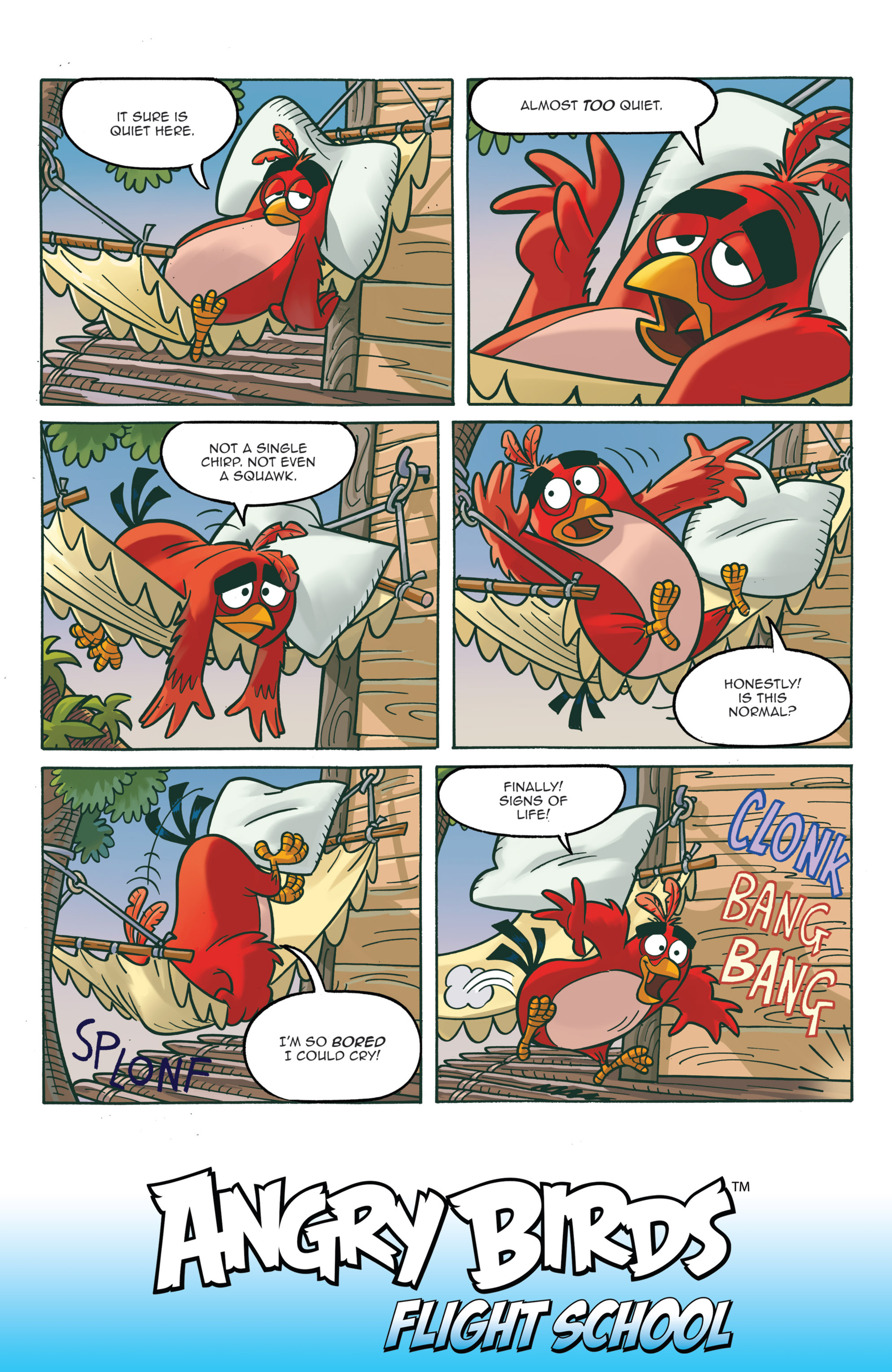 Read online Angry Birds: Flight School comic -  Issue #2 - 9