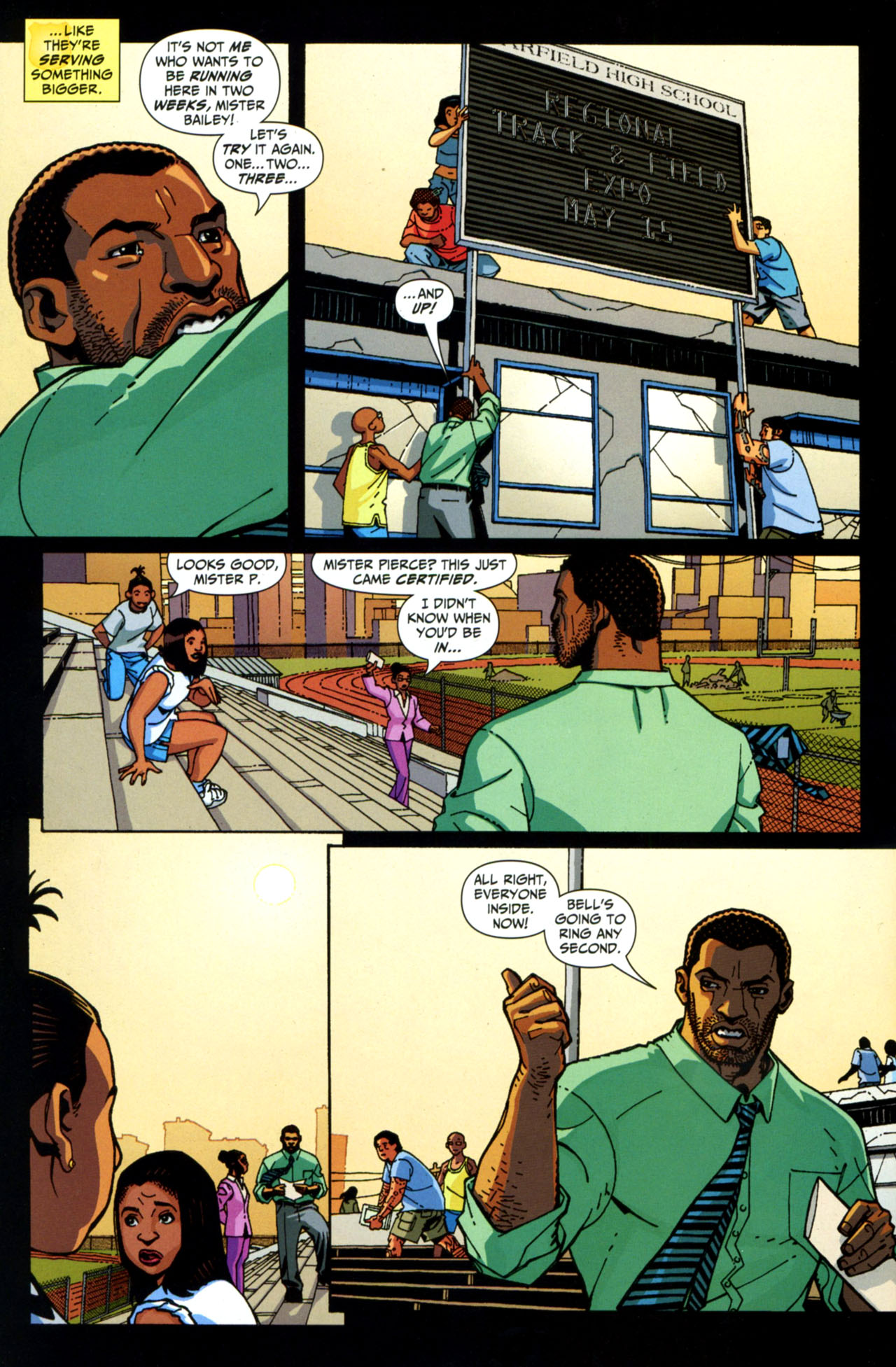 Read online Black Lightning: Year One comic -  Issue #5 - 8
