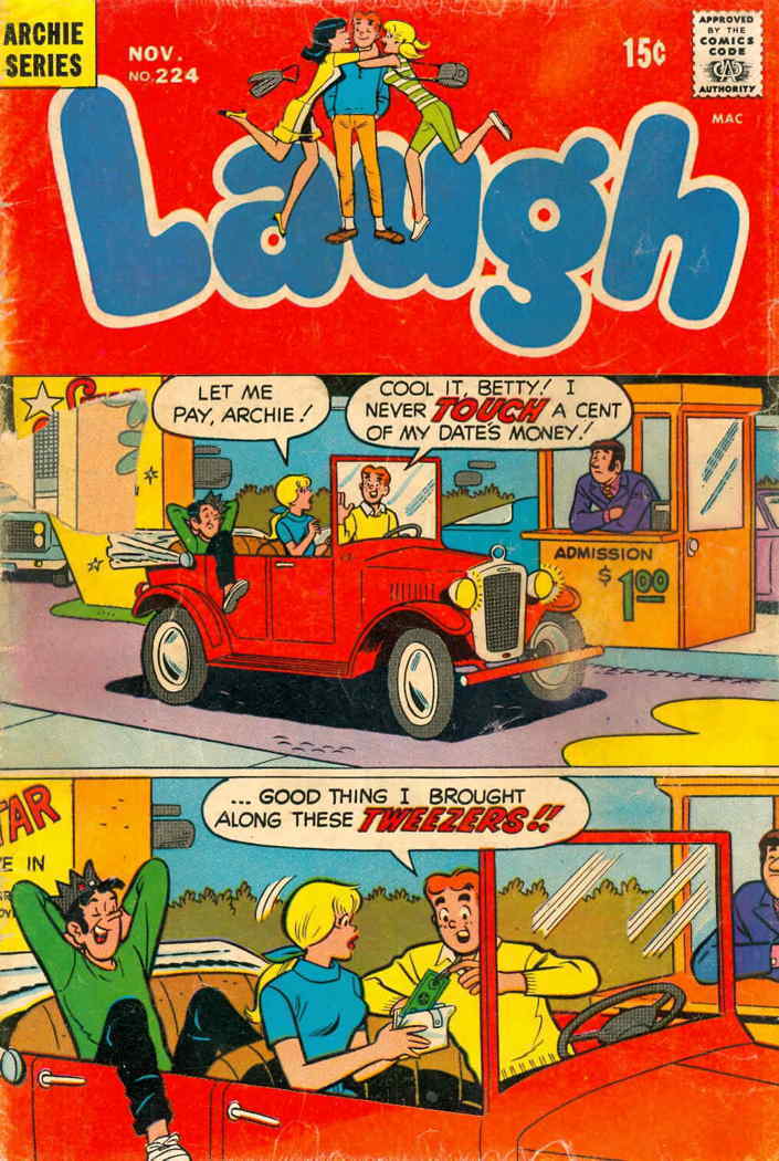 Read online Laugh (Comics) comic -  Issue #224 - 1