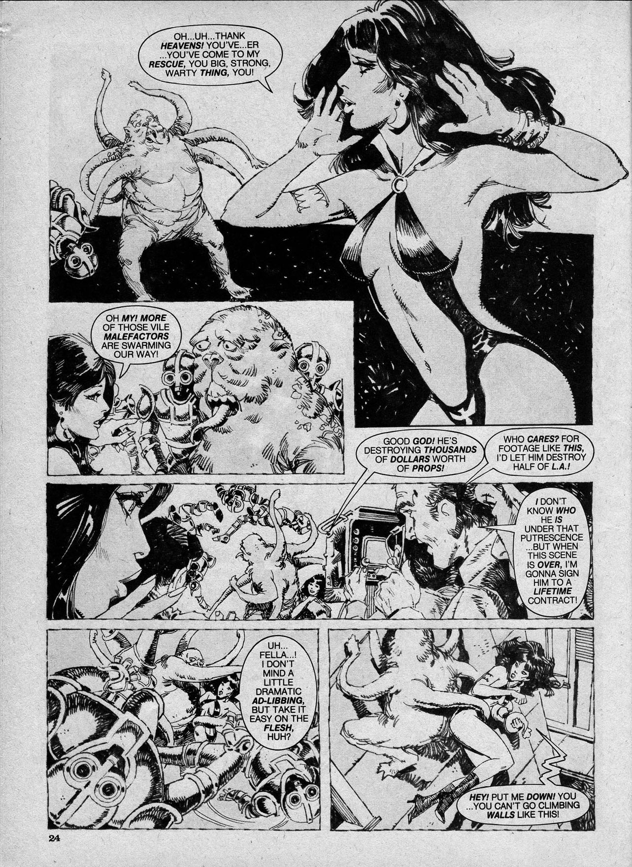 Read online Vampirella (1969) comic -  Issue #105 - 24