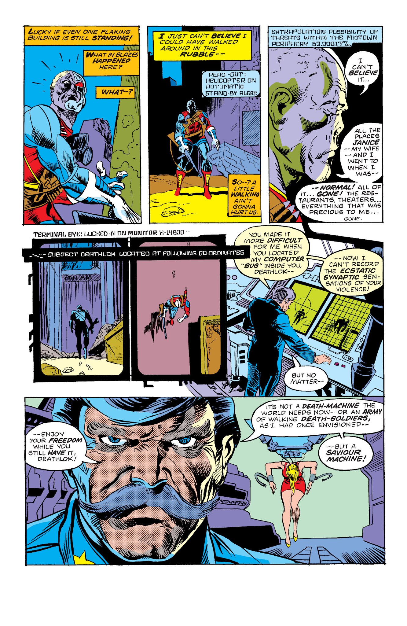 Read online Deathlok the Demolisher: The Complete Collection comic -  Issue # TPB - 59