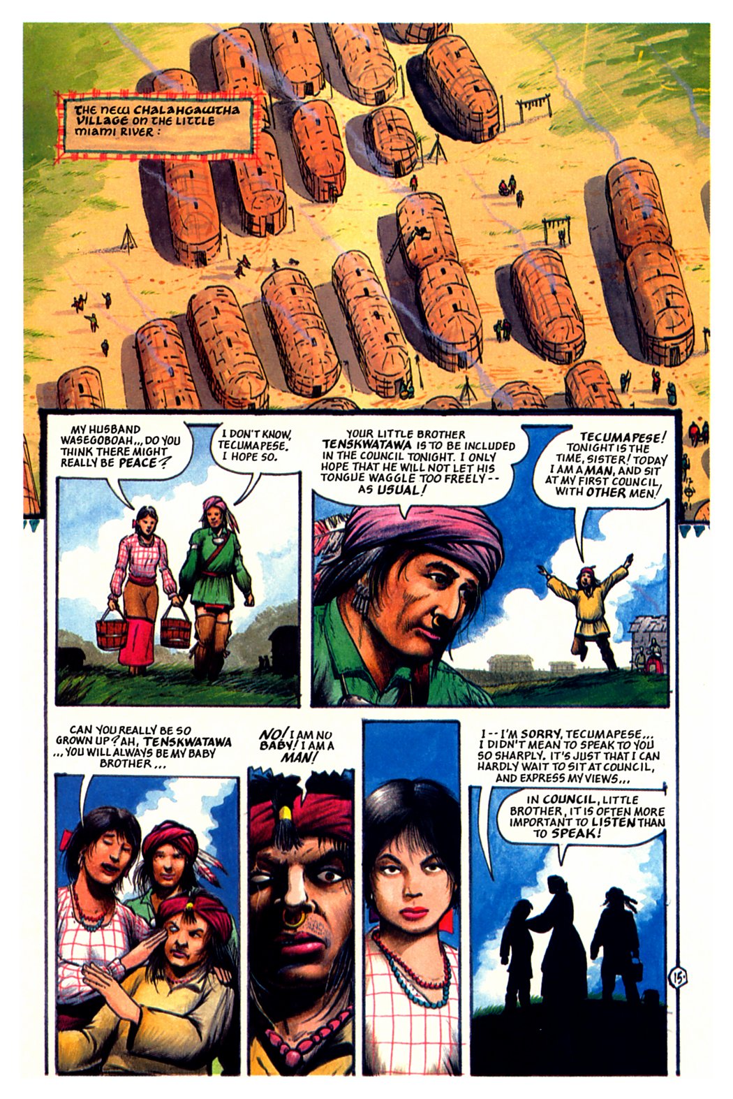 Read online Allen W. Eckert's Tecumseh! comic -  Issue # Full - 19