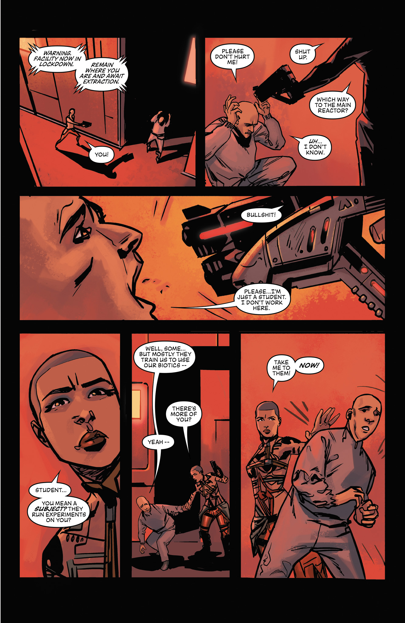 Read online Mass Effect: Foundation comic -  Issue #7 - 11