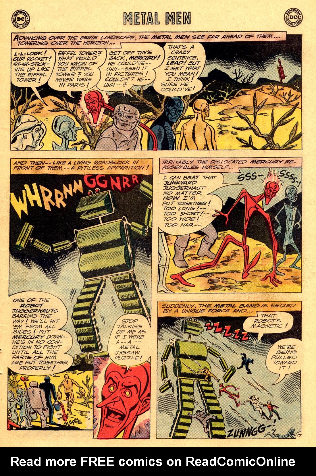 Read online Metal Men (1963) comic -  Issue #9 - 23