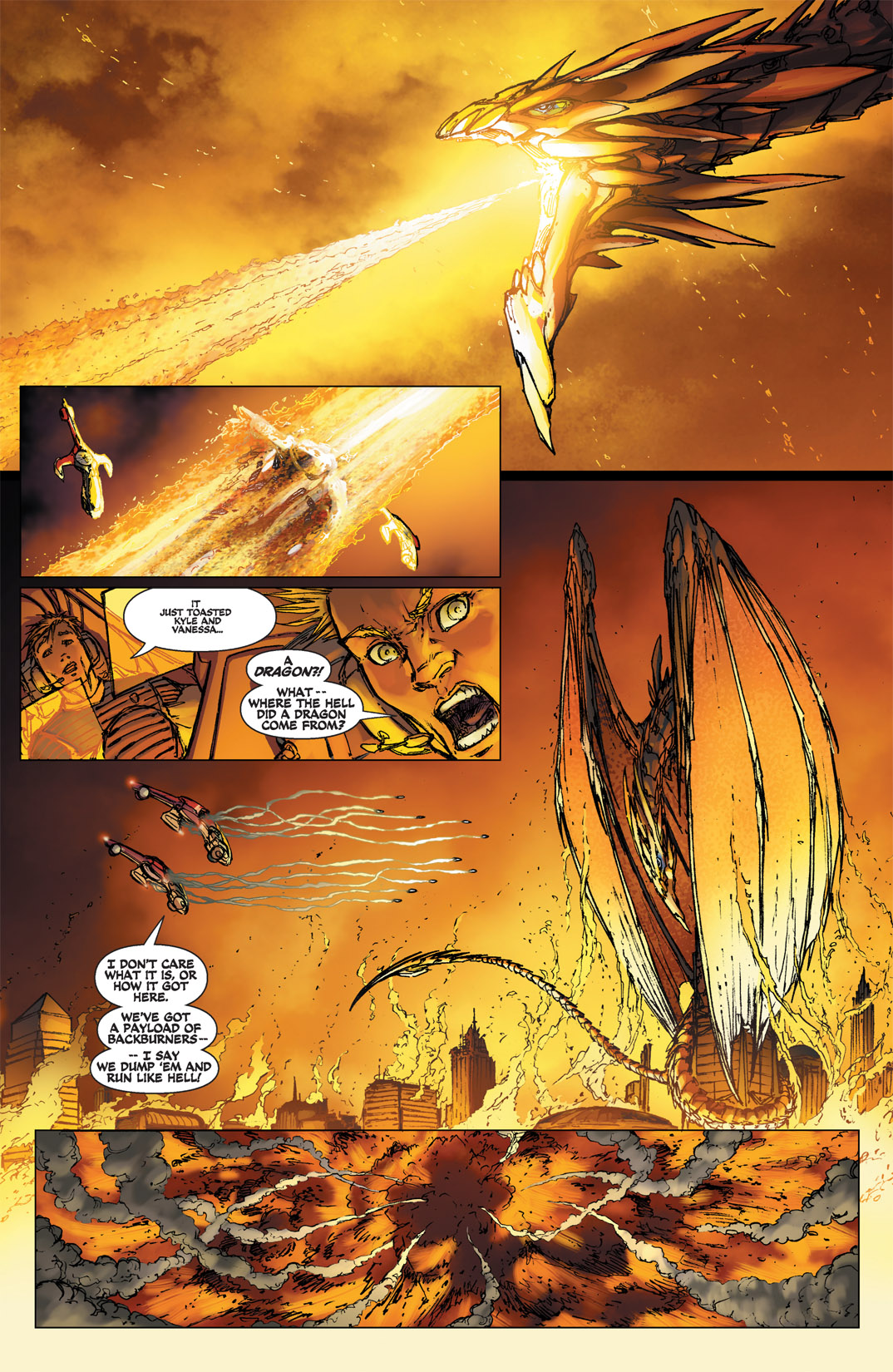 Read online Michael Turner's Soulfire (2003) comic -  Issue #1 - 10