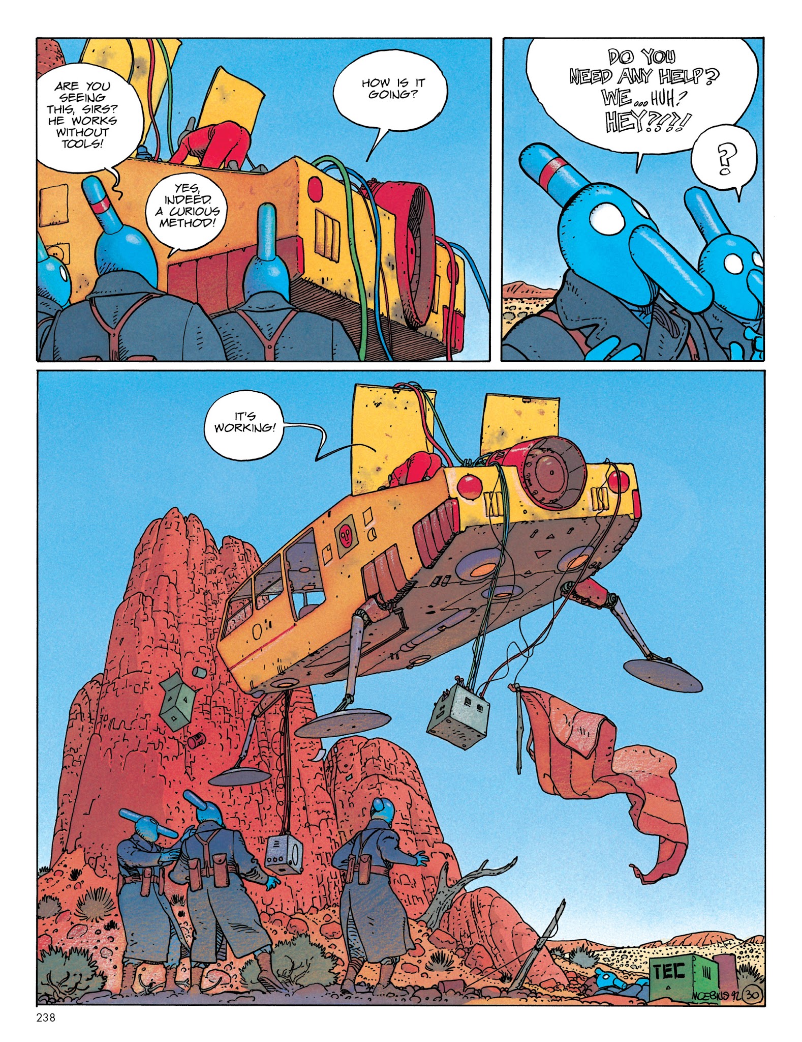 Read online Moebius Library comic -  Issue # TPB - 235