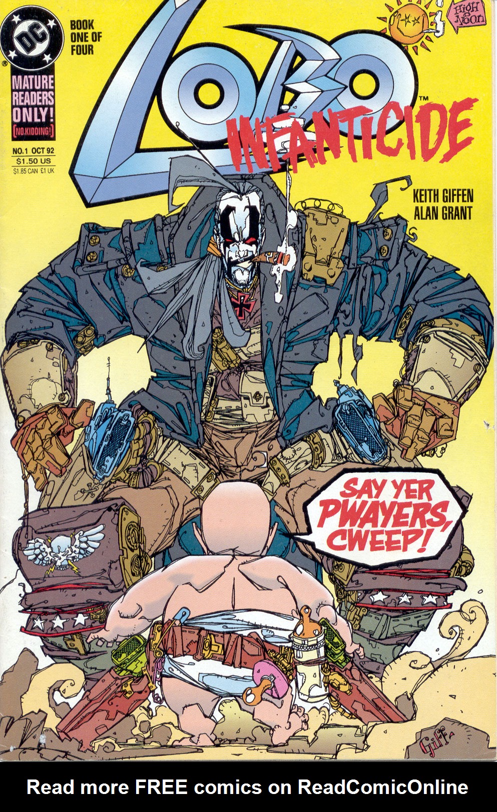 Read online Lobo: Infanticide comic -  Issue #1 - 1