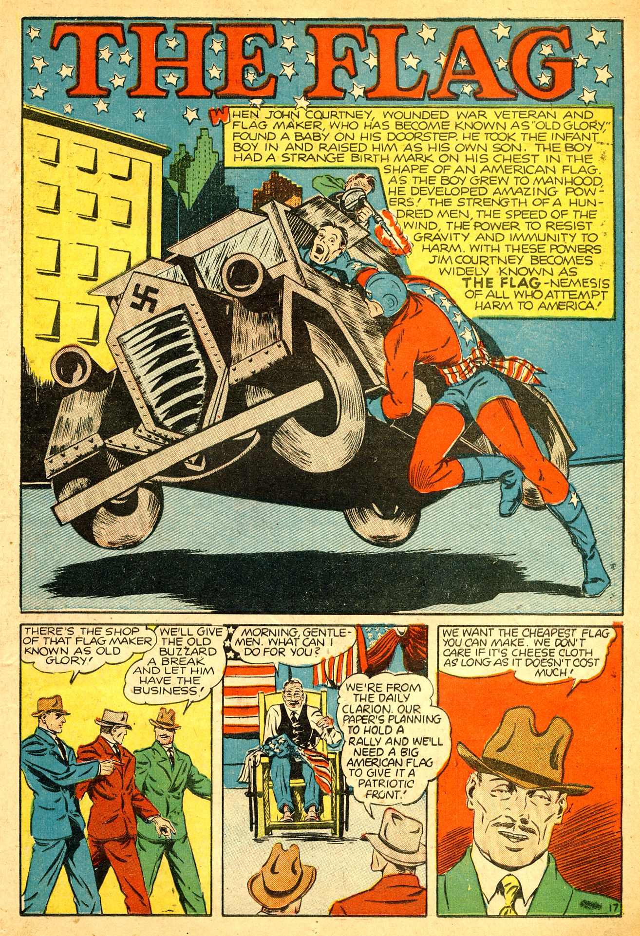 Read online Our Flag Comics comic -  Issue #2 - 18