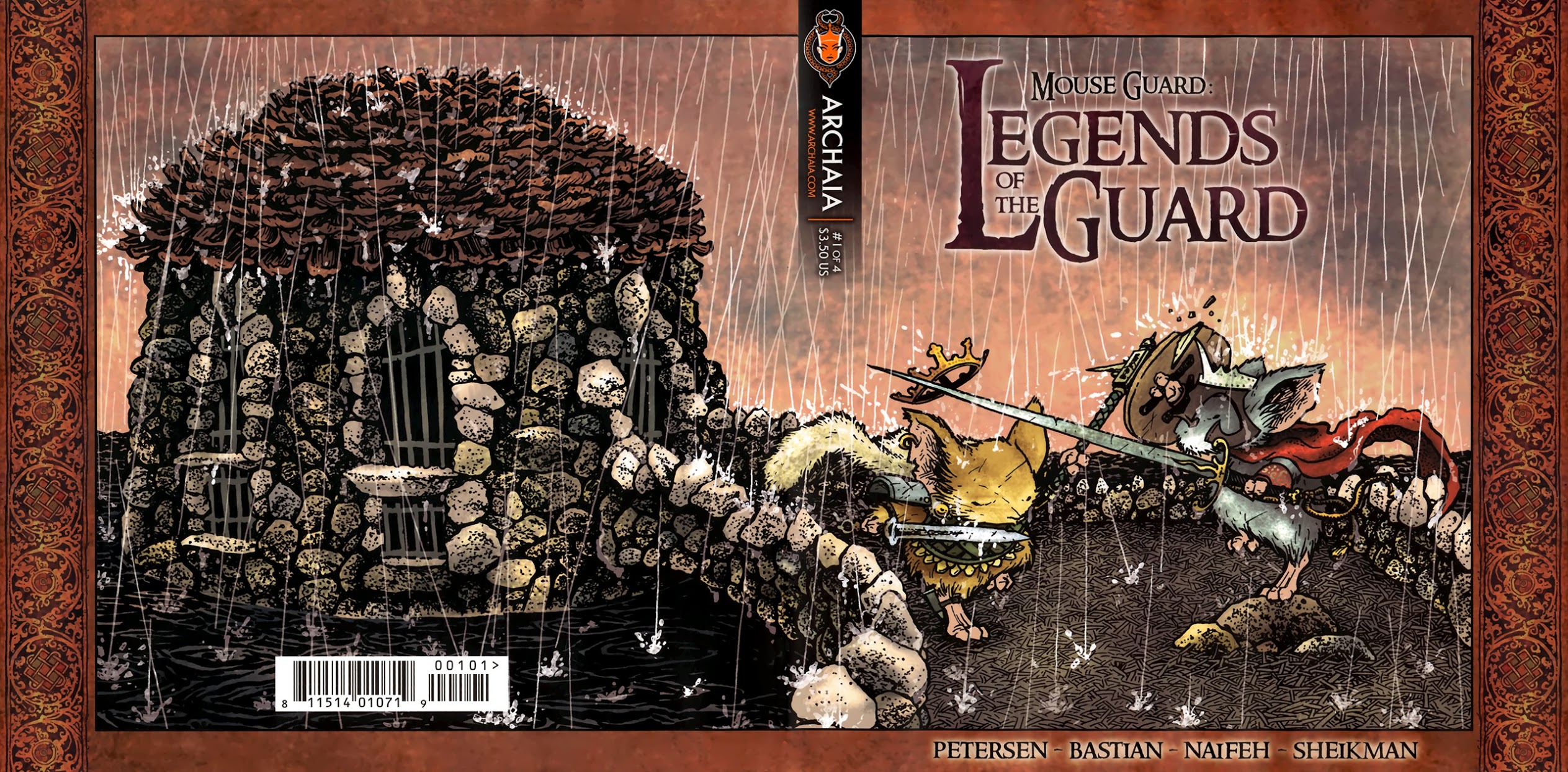 Read online Mouse Guard: Legends of the Guard comic -  Issue #1 - 1