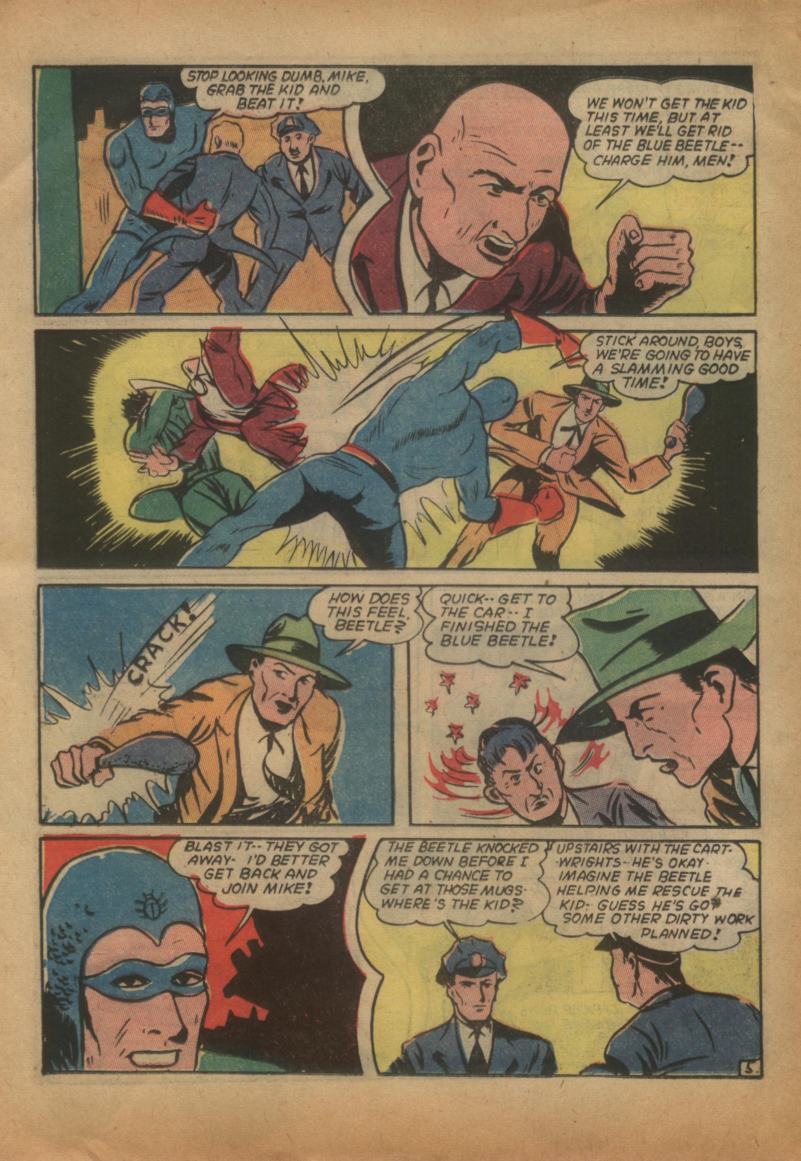 Read online The Blue Beetle comic -  Issue #15 - 24