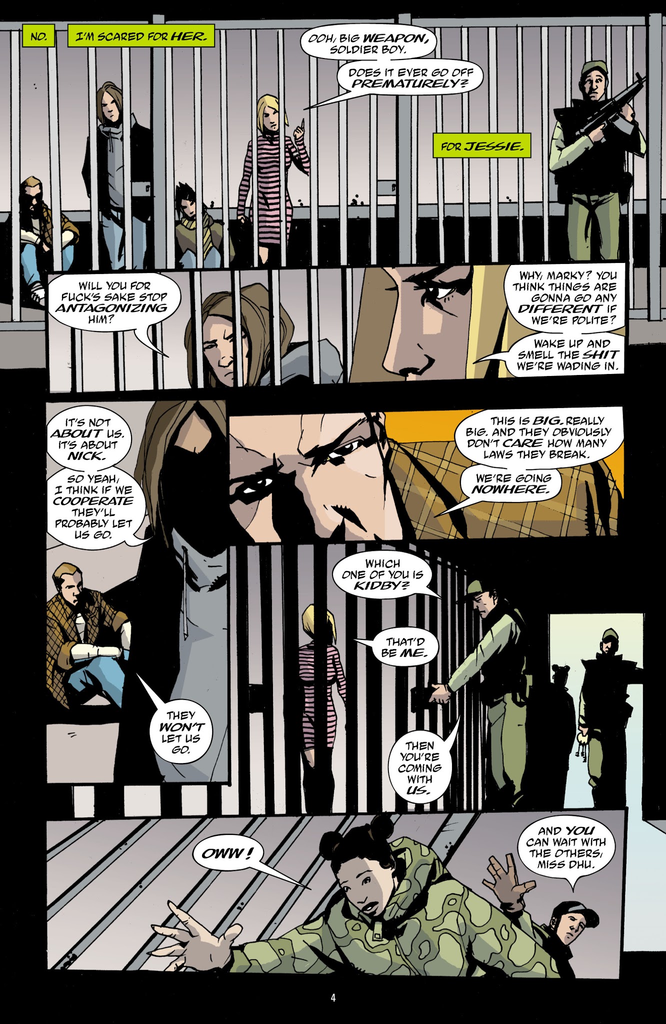 Read online Faker comic -  Issue #4 - 5