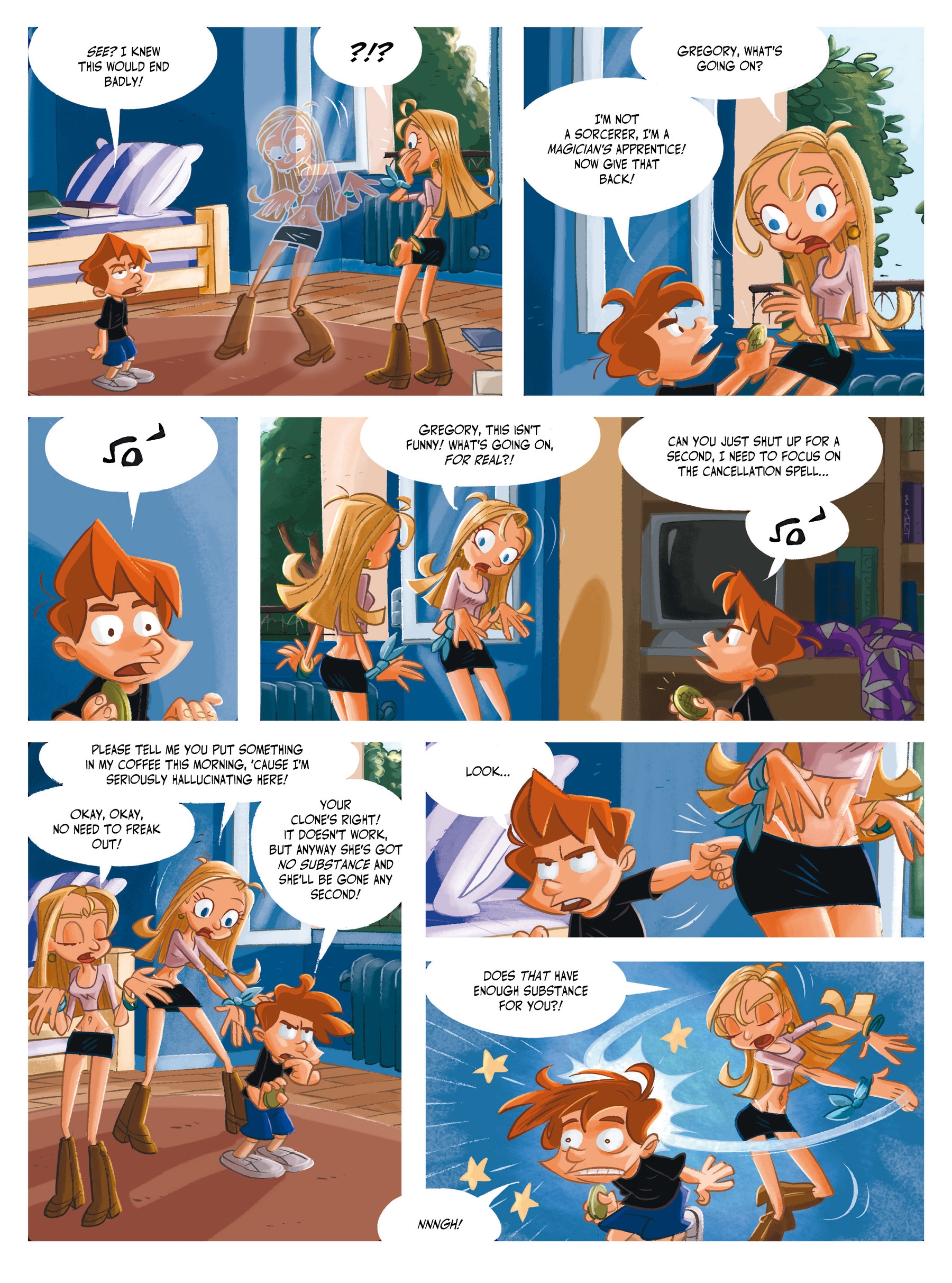 Read online Gregory and the Gargoyles comic -  Issue #5 - 9